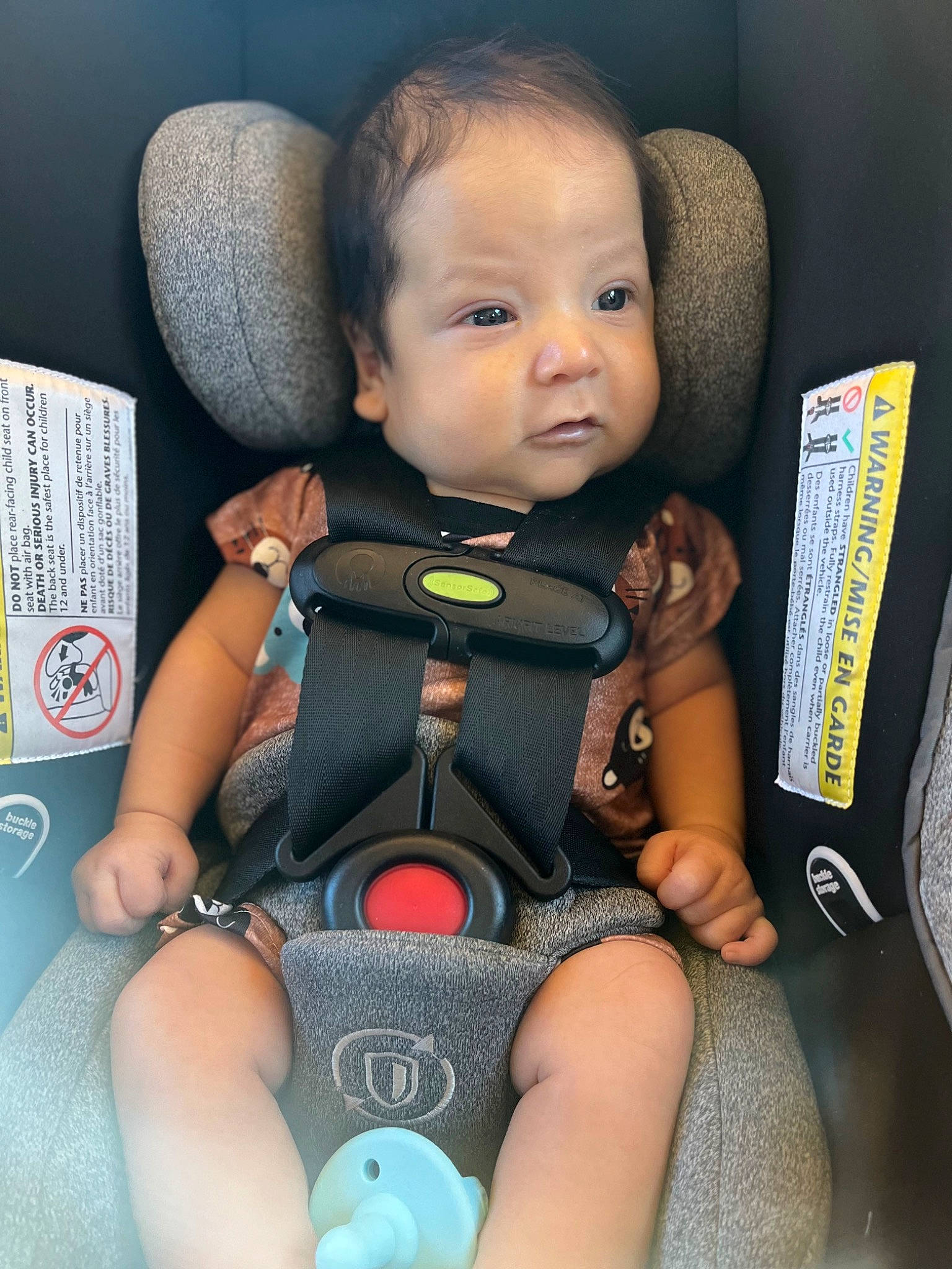 Soren joined the competition — help win amazing prizes! auto_part, baby, baby_carriage, baby_in_car_seat, baby_products, baby_safety, baby_toddler_clothing, car_seat, cheek, child, comfort, family_car, finger, lap, person, seat_belt, sitting, skin, thigh, thumb