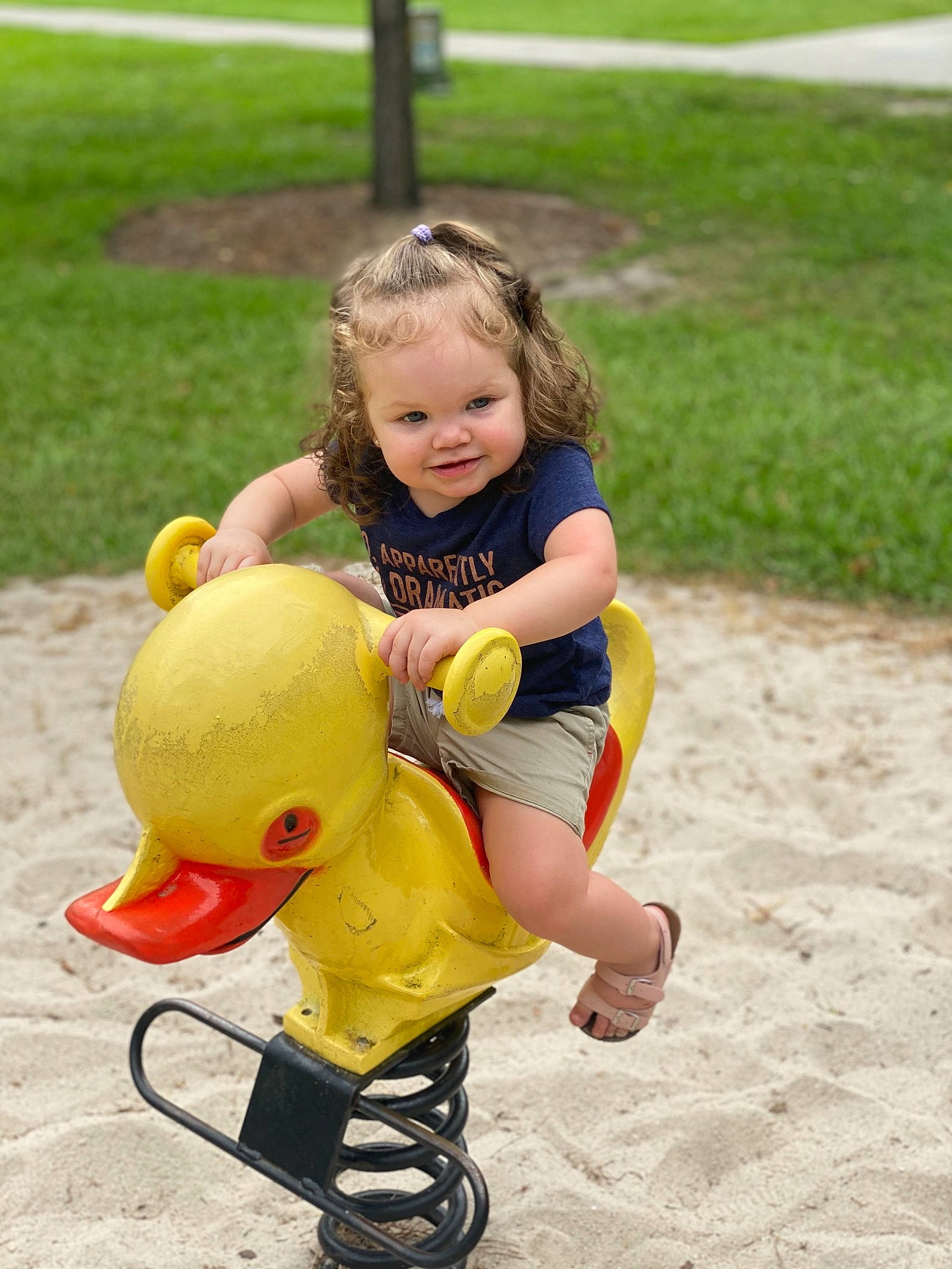 Ireland joined the competition — help win amazing prizes! child, fun, leisure, outdoor_play_equipment, person, play, playground, public_space, recreation, smile, toddler, toy, vacation, yellow