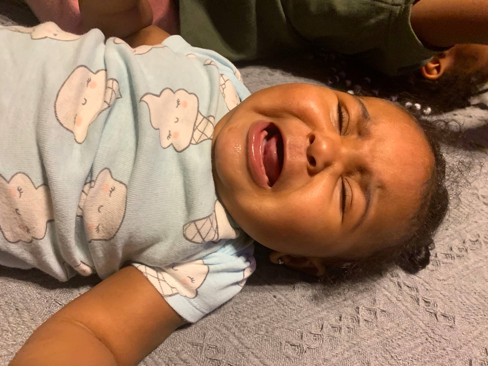Asiah is registered to the contest to win money with this photo: baby_toddler_clothing, cheek, jaw, joint, neck, organ, person, skin, throat, tooth