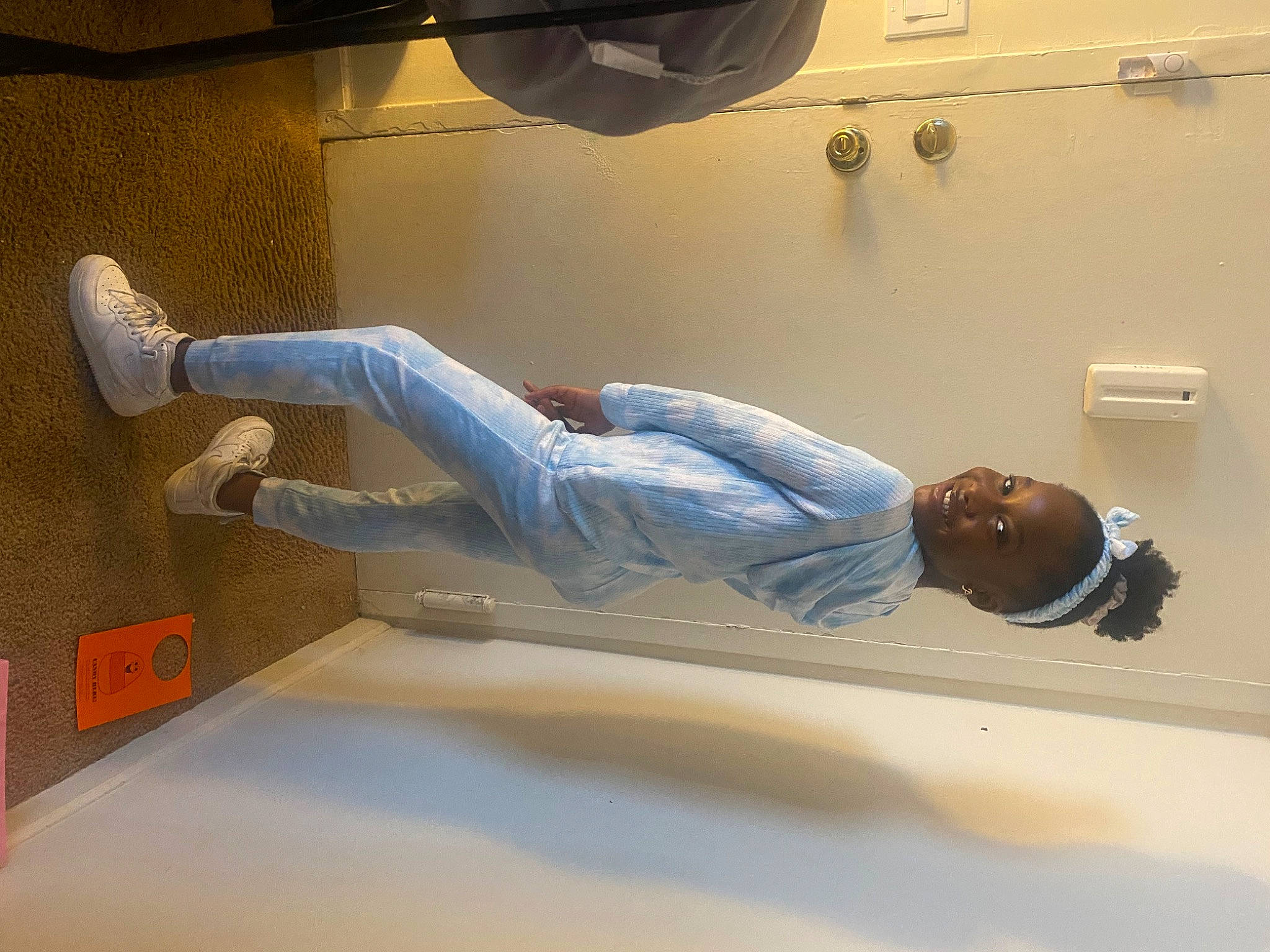 Azariah joined the competition — help win amazing prizes! ceiling, comfort, denim, elbow, eyewear, floor, flooring, hardwood, human_leg, joy, knee, person, plaster, room, shoulder, t_shirt, wood