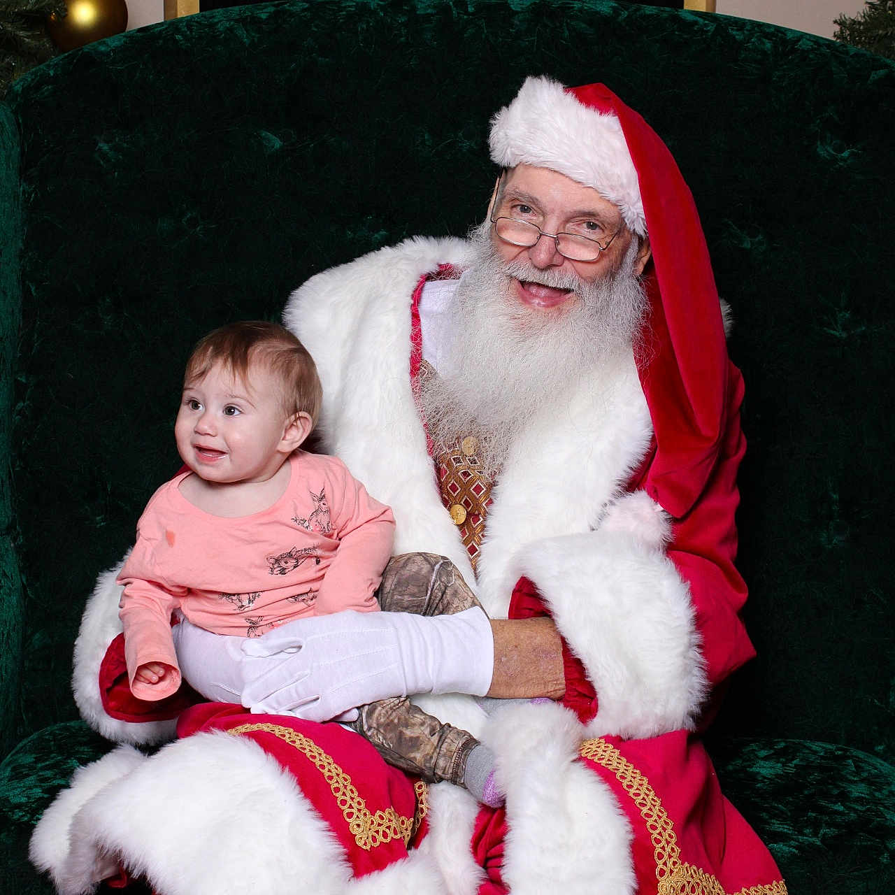 Serenity joined the competition — help win amazing prizes! accessories, baby, beard, christmas, clothing, costume, couch, face, festival, furniture, glasses, glove, head, person, santaclaus