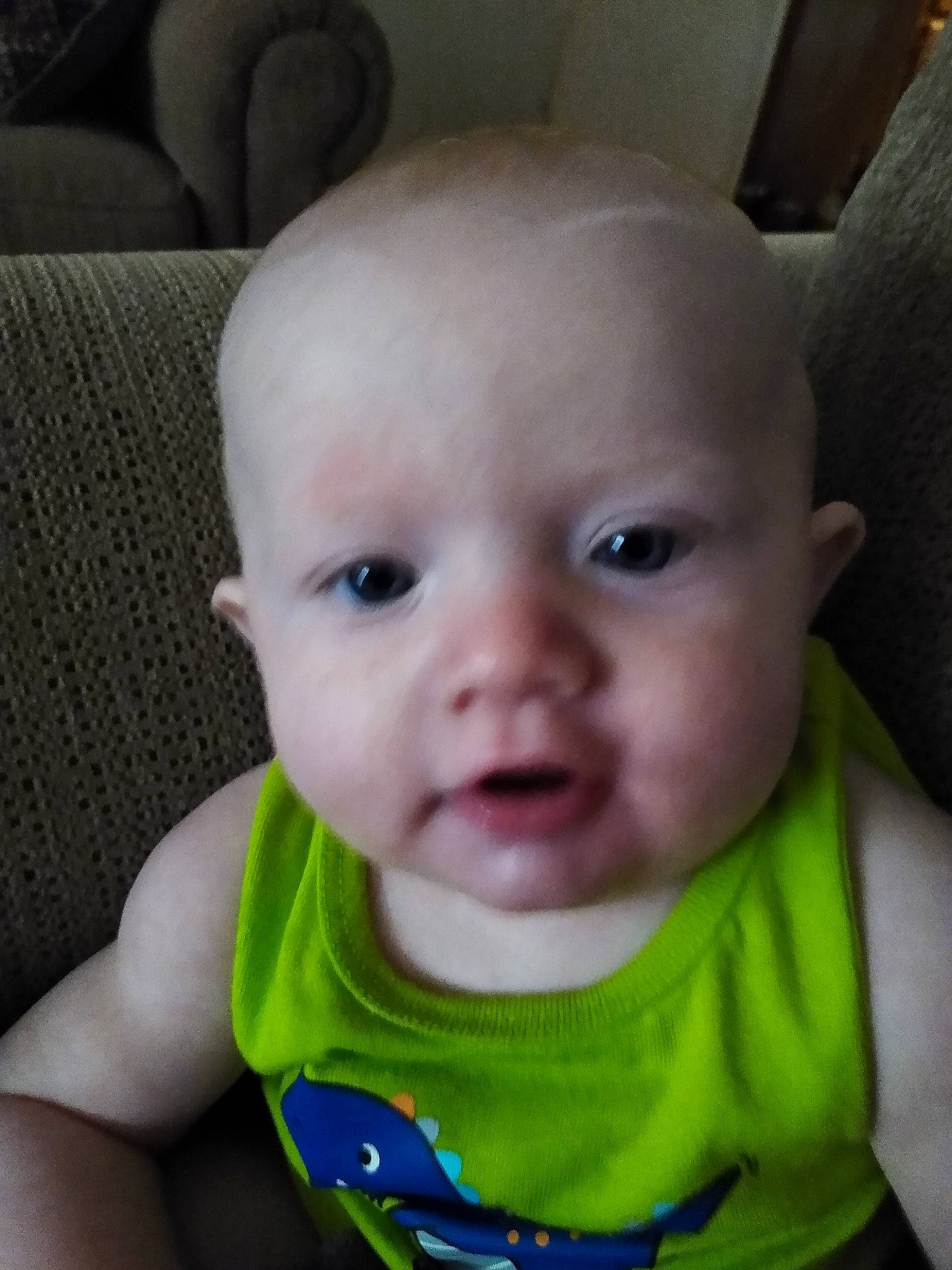 Kristopher joined the competition — help win amazing prizes! baby, baby_toddler_clothing, black, cheek, chin, ear, eye, eyebrow, eyelash, face, head, iris, lip, mouth, neck, nose, person, skin, sleeve, smile