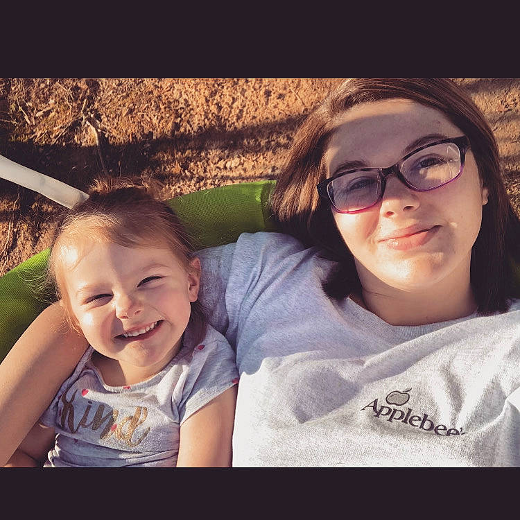 Kimberly joined the competition — help win amazing prizes! comfort, cool, eyewear, face, facial_expression, flash_photography, gesture, glasses, grass, happy, human, iris, joy, leisure, lip, mouth, person, plant, smile, t_shirt