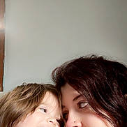 Charlotte joined the competition — help win amazing prizes! child, toddler, woman, face, portrait, smile, love, affection, closeup, indoor, person, hair, skin, emotion, head, candid, bond, family, happy, cozy