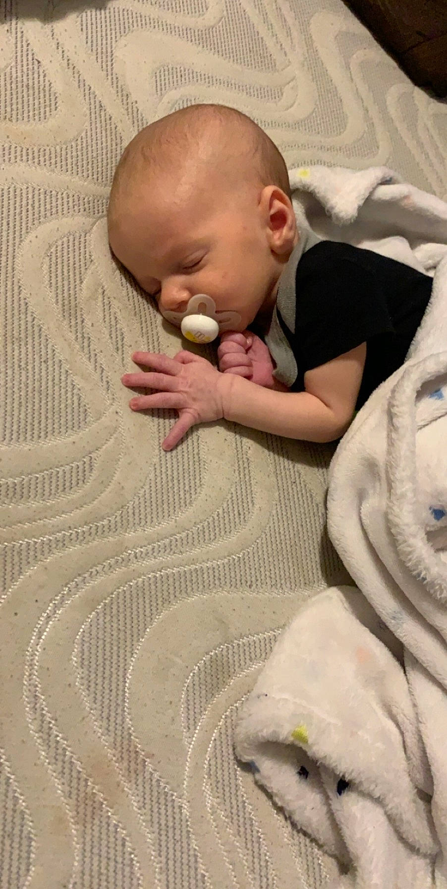 Westyn joined the competition — help win amazing prizes! baby, bedtime, blanket, cheek, child, ear, head, joy, nap, nose, person, skin, sleep, toddler