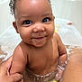 Tymir joined the competition — help win amazing prizes! baby, bath, bathtub, bubbles, child, curly_hair, cute, face, fun, happy, holding_hand, indoors, person, playful, rubber_ducky, smile, water, wet, young_child, skin