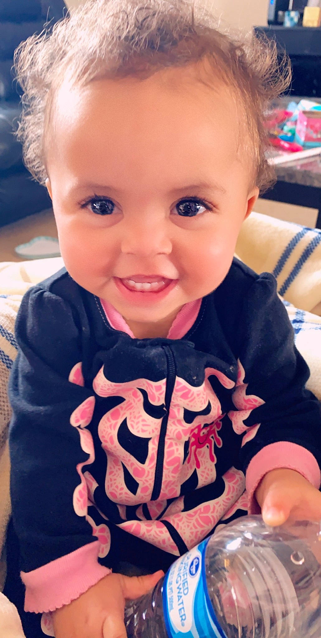 Olivia. joined the competition — help win amazing prizes! baby, baby_toddler_clothing, cheek, child, chin, cool, ear, eye, face, facial_expression, forehead, head, joy, lip, nose, person, play, skin, smile, toddler