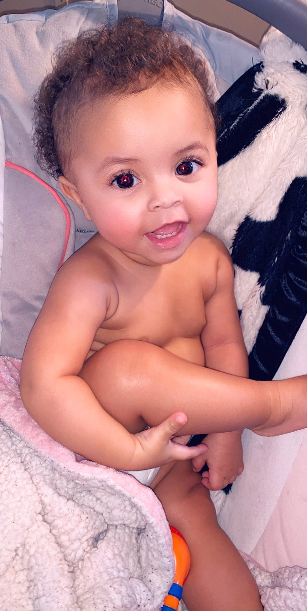 Olivia. joined the competition — help win amazing prizes! baby, beauty, black_hair, cheek, chest, child, child_model, close_up, eye, eyebrow, face, finger, lip, mouth, muscle, nose, person, photography, skin, stomach