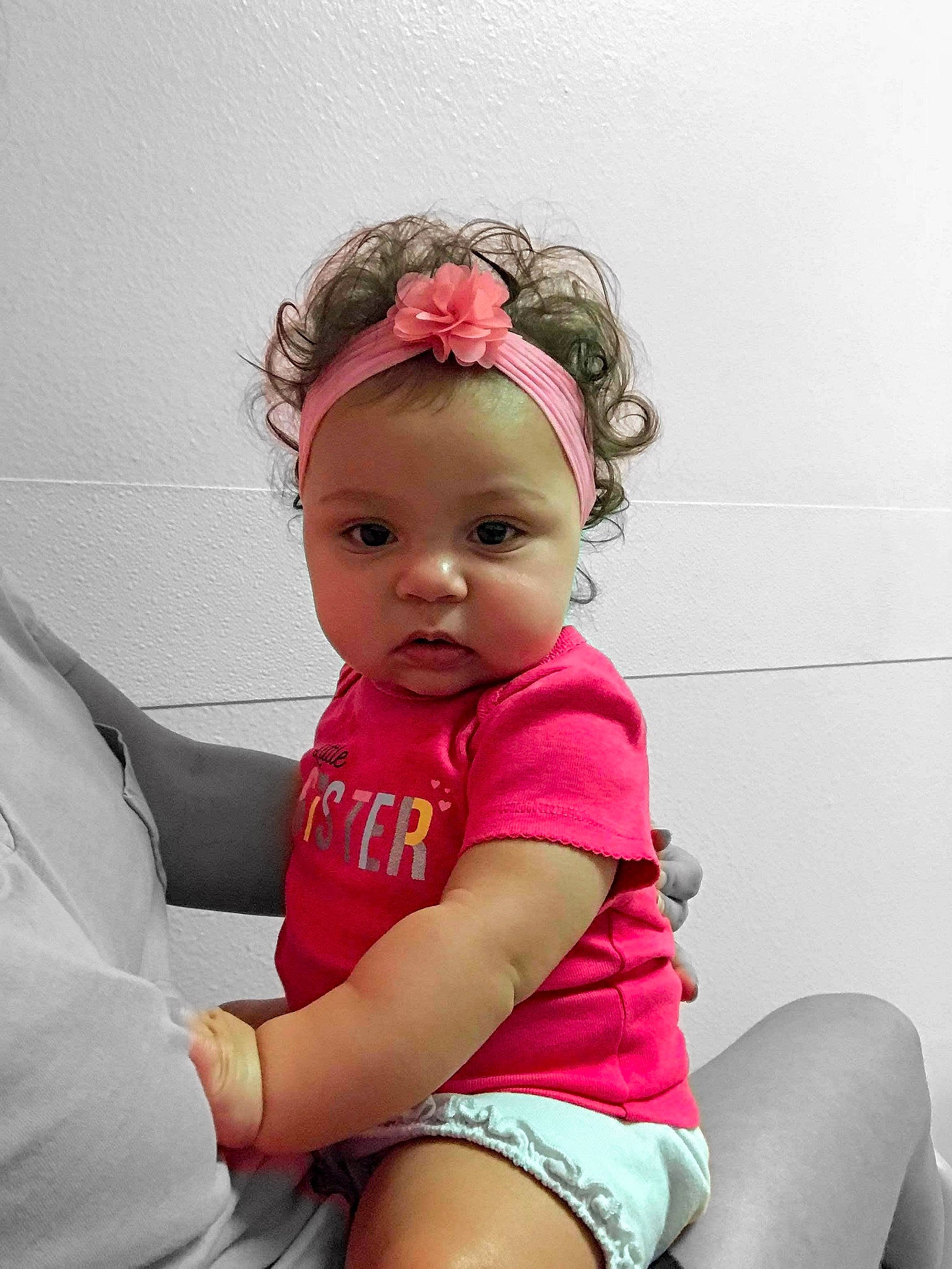 Lela joined the competition — help win amazing prizes! child, ear, fashion_accessory, girl, hair_accessory, headband, headgear, headpiece, infant, person, pink, product, toddler