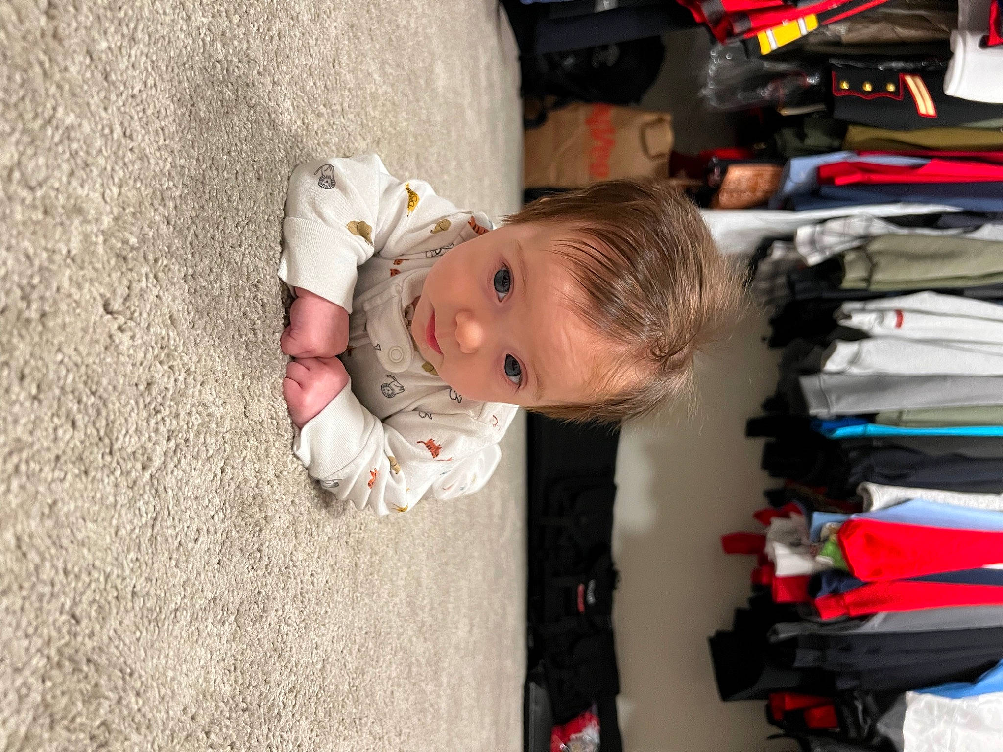 Eryn is registered to the contest to win money with this photo: baby, baby_products, baby_toddler_clothing, carmine, child, comfort, fun, person, room, sitting, toddler