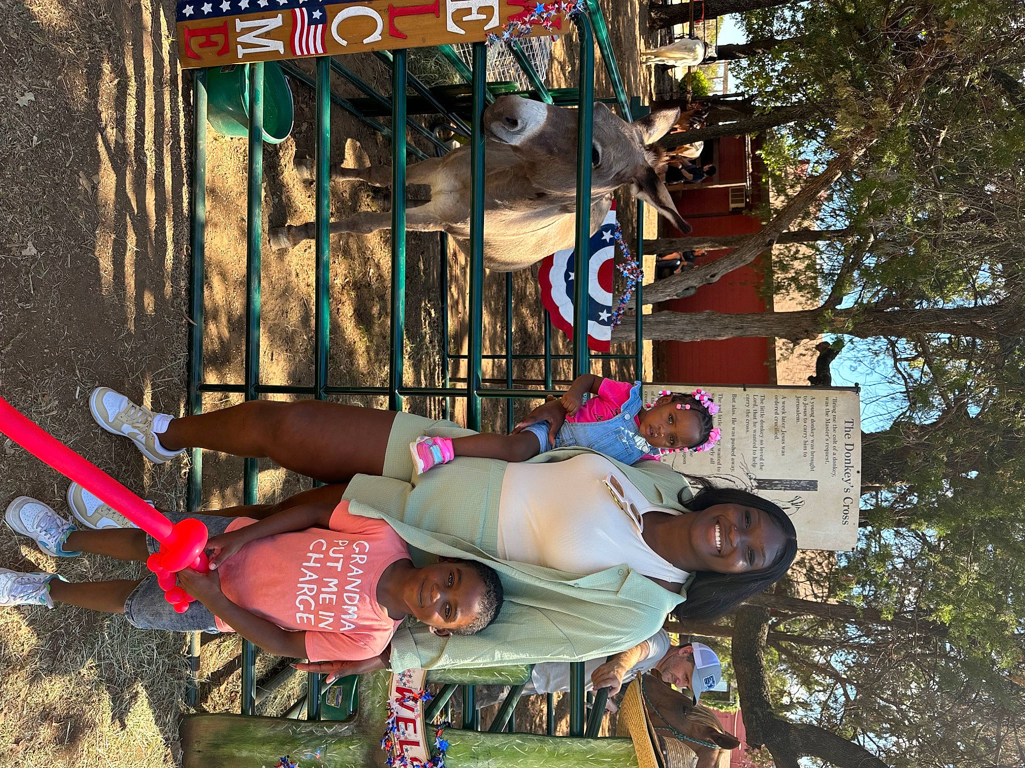 Imani joined the competition — help win amazing prizes! adventure, city, fun, hat, headwear, joy, leisure, person, recreation, shorts, smile, t_shirt, thigh, travel, tree, vacation, wood