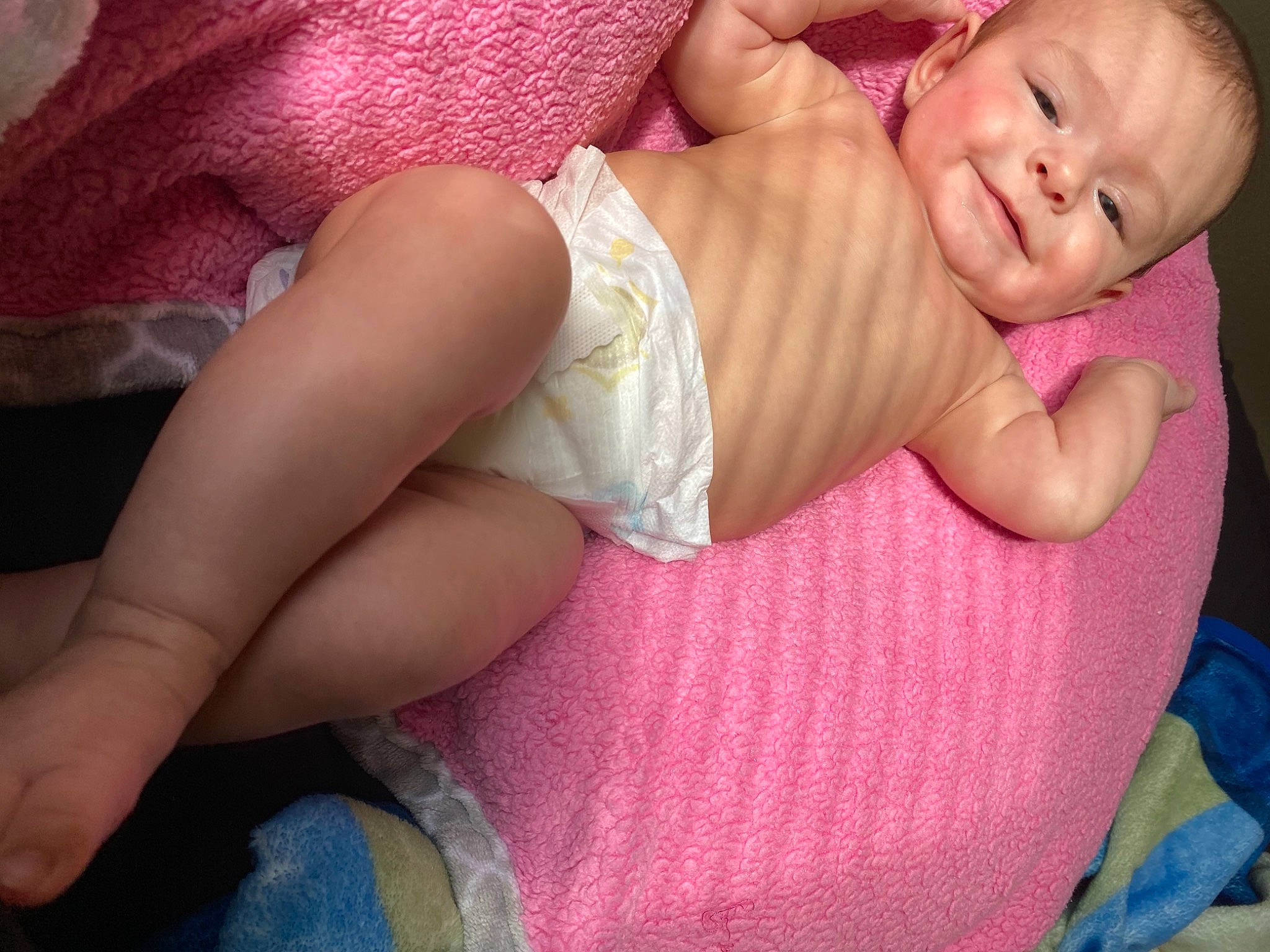 Annabeth joined the competition — help win amazing prizes! baby_toddler_clothing, cheek, child, comfort, finger, hand, human_body, joint, knee, leg, lip, mouth, muscle, nail, neck, person, pink, skin, smile, stomach
