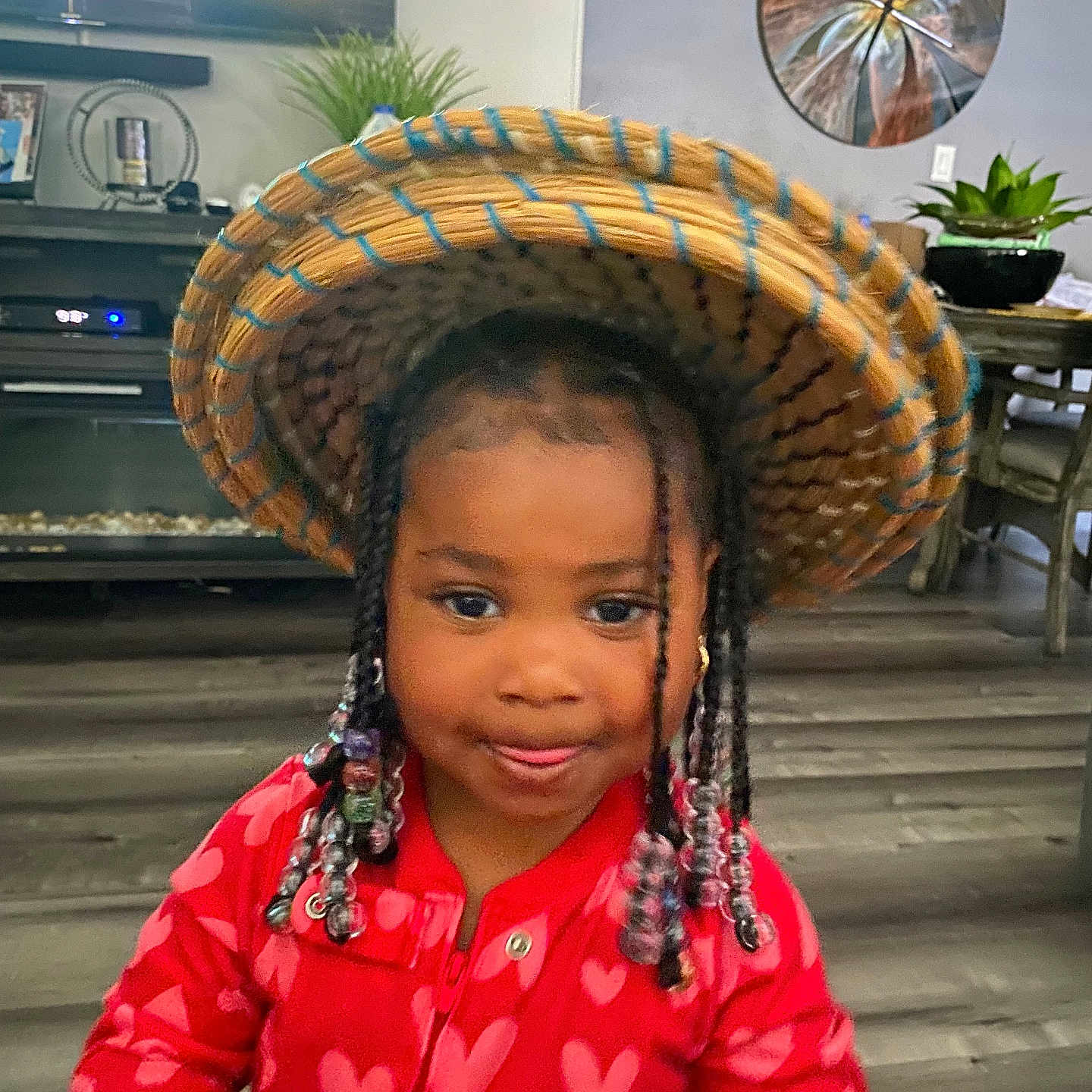 Malaya joined the competition — help win amazing prizes! chair, child, clothing, computerhardware, electronics, face, female, furniture, girl, hair, hardware, hat, head, monitor, person, photography, plant, portrait, pottedplant, screen