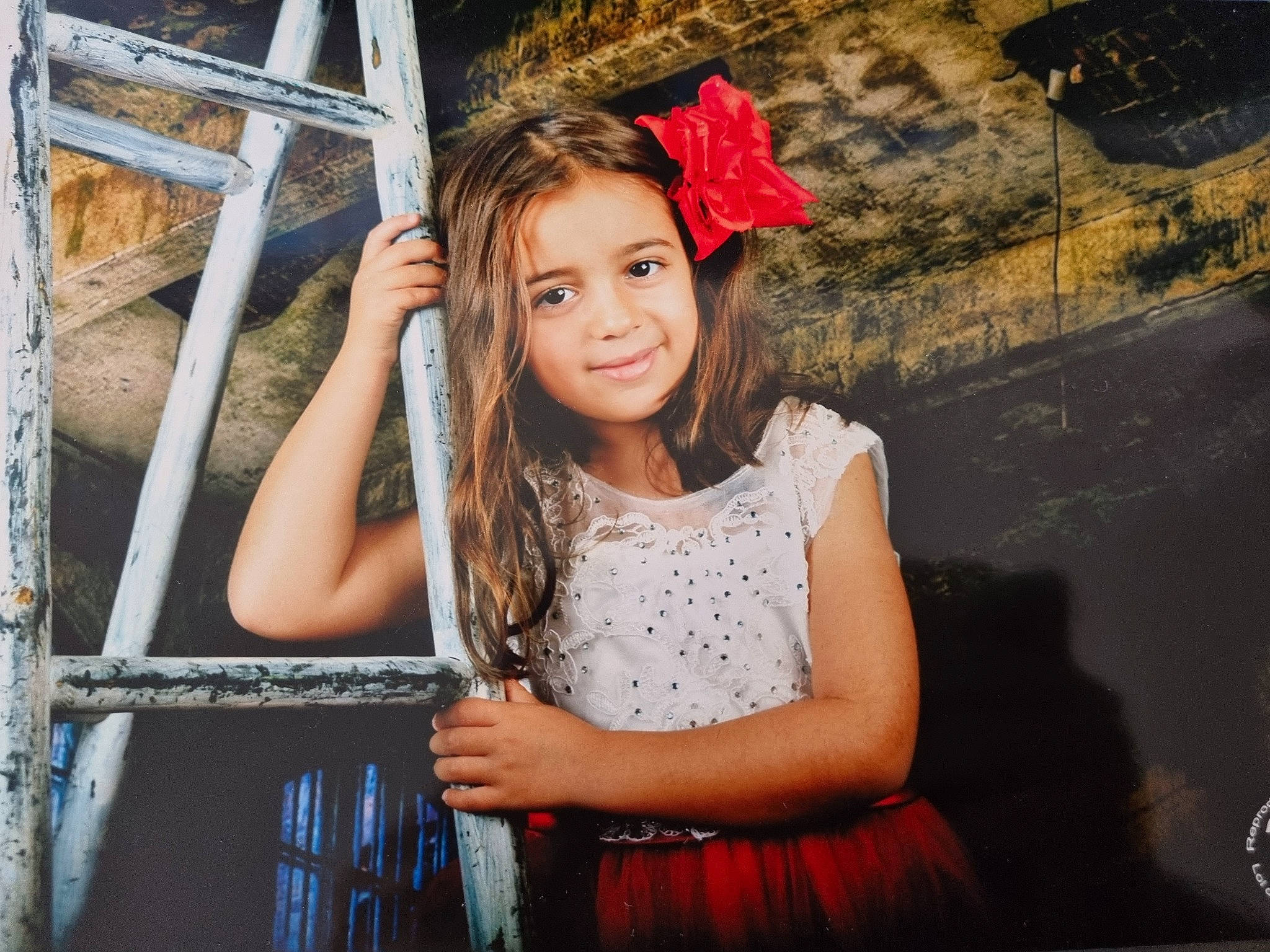 Lily participe au concours pour gagner de l'argent avec cette photo : beauty, brown_hair, child, day_dress, fashion, fashion_design, flash_photography, fun, grass, happy, human_body, jewellery, joy, leisure, long_hair, magenta, person, shoulder, skin, smile