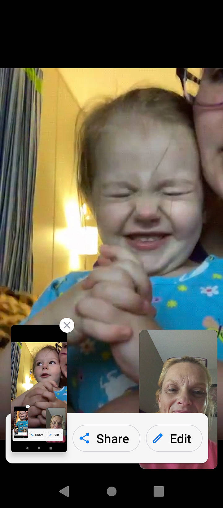 Kimberly is registered to the contest to win money with this photo: baby, cheek, child, curtain, eyebrow, finger, forehead, fun, gesture, happy, human, mouth, nose, person, photograph, product, skin, smile, snapshot, thumb