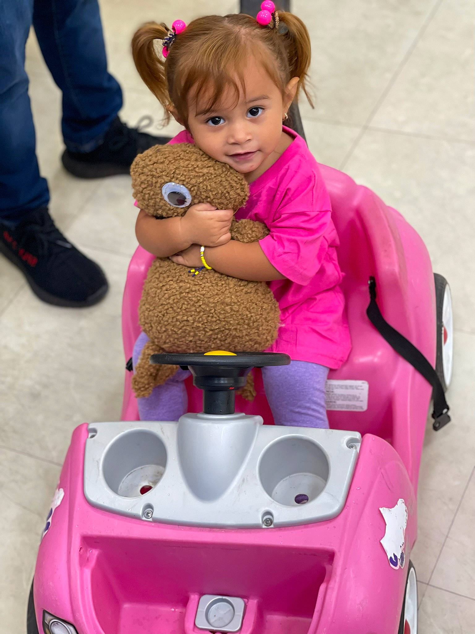 Elaya Angelina joined the competition — help win amazing prizes! automotive_design, automotive_exterior, automotive_lighting, automotive_tire, baby_carriage, blue, bumper, dress, jeans, motor_vehicle, person, photograph, pink, product, red, riding_toy, skin, tire, vehicle, wheel