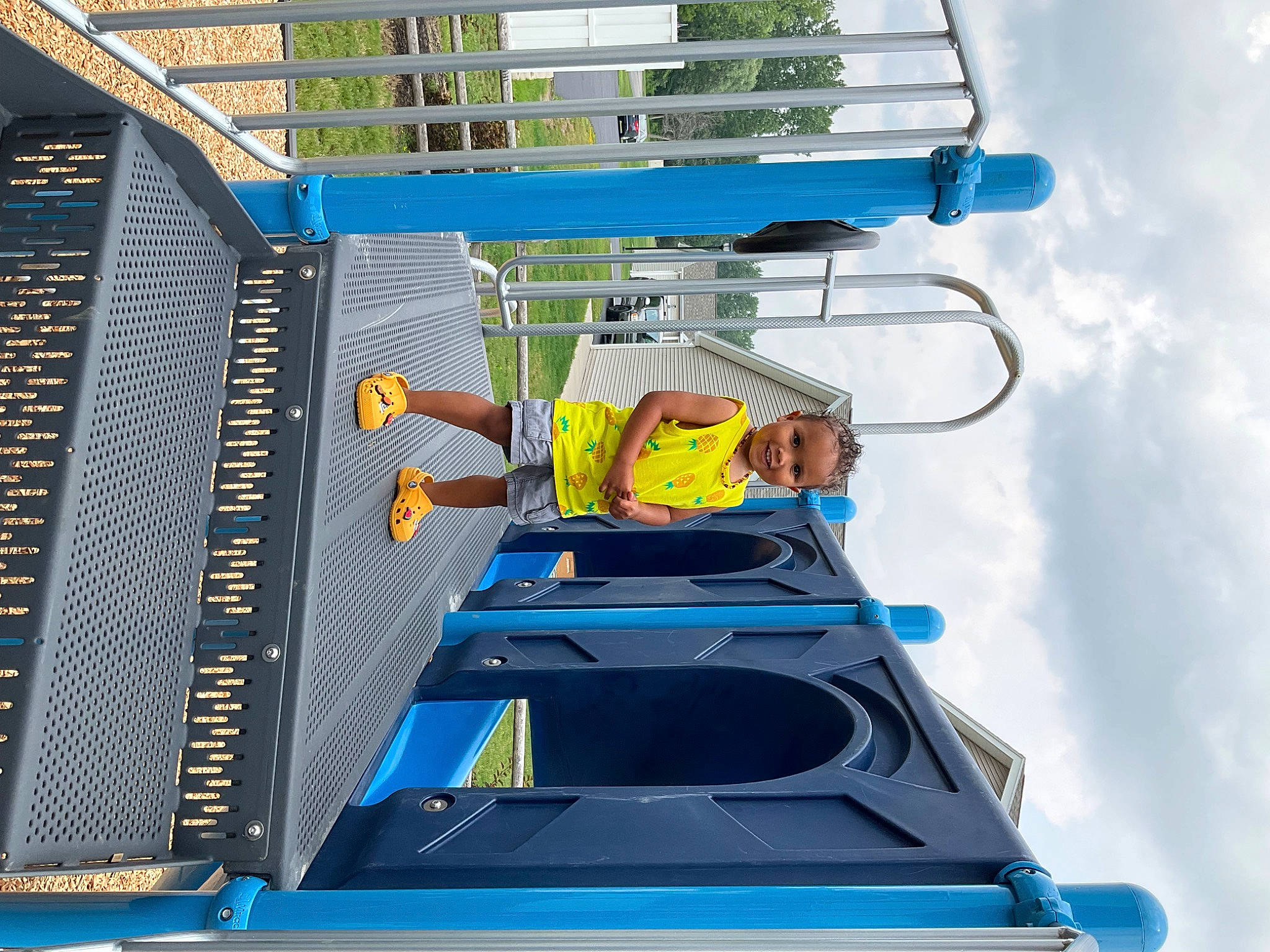 Emi joined the competition — help win amazing prizes! amusement_park, auto_part, automotive_exterior, blue, building, cloud, condominium, electric_blue, engineering, fun, joy, leisure, line, machine, motor_vehicle, naval_architecture, nonbuilding_structure, person, recreation, sky