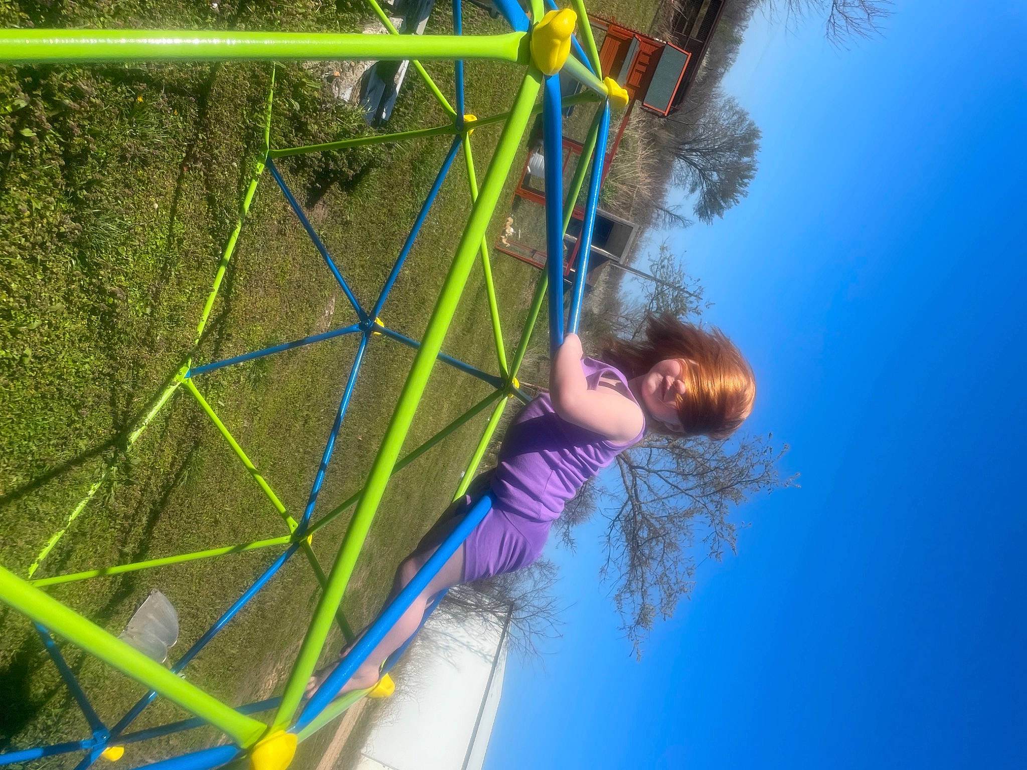 Annetta joined the competition — help win amazing prizes! adventure, amusement_park, amusement_ride, electric_blue, event, ferris_wheel, fun, leisure, line, nonbuilding_structure, outdoor_play_equipment, outdoor_recreation, person, playground, pole, recreation, rope, sky, smile, tree