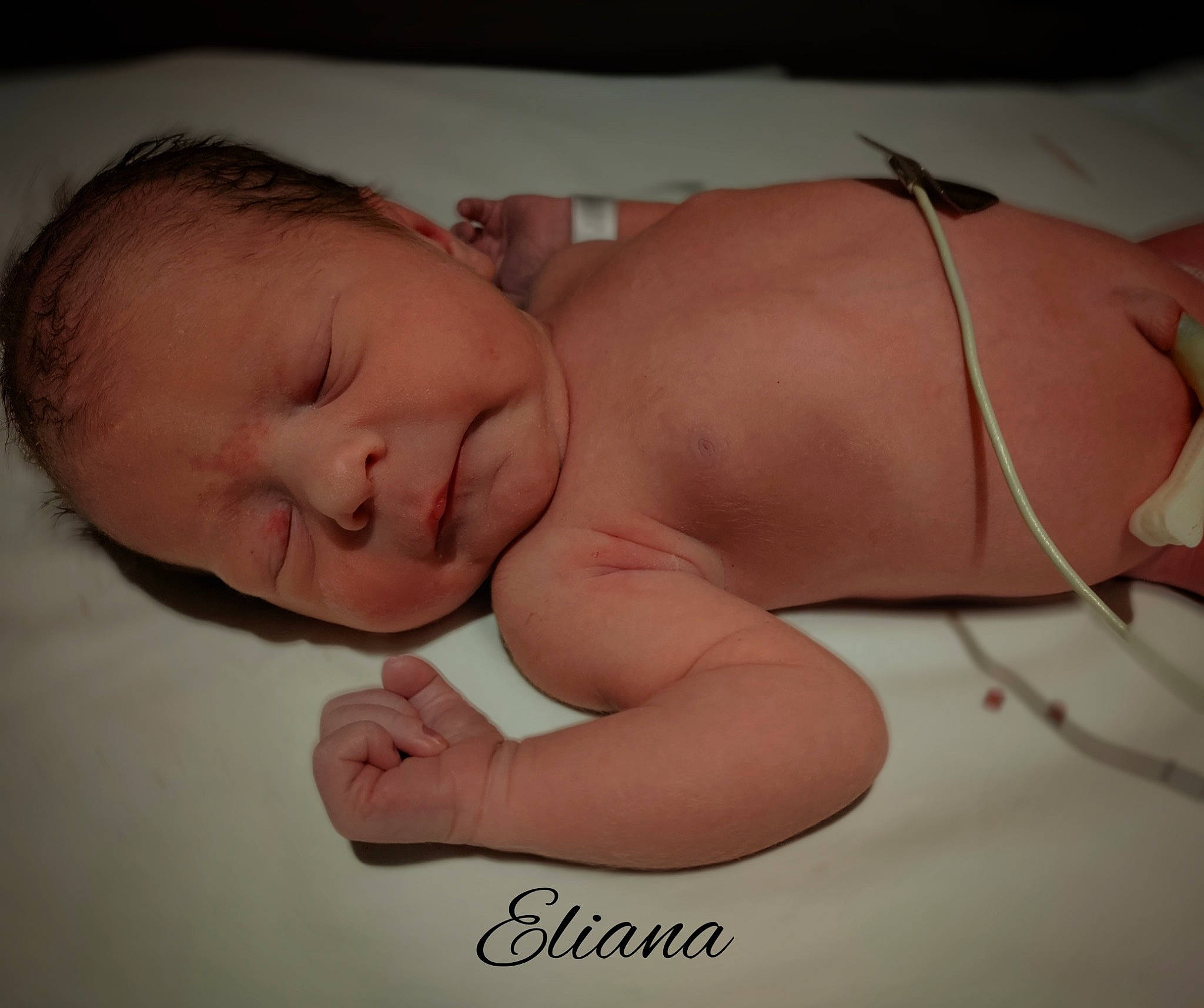 Eliana joined the competition — help win amazing prizes! abdomen, baby, bedtime, cheek, chest, child, comfort, finger, flesh, hand, head, human_body, human_leg, linens, muscle, person, skin, stomach, thumb, toddler