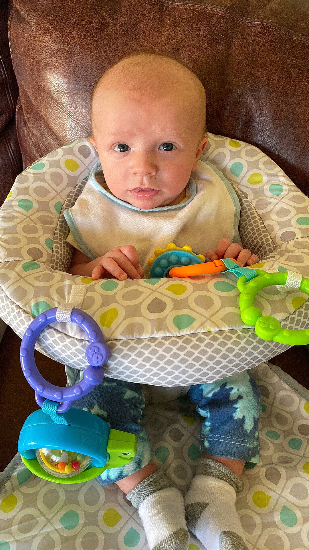 Daniel is registered to the contest to win money with this photo: baby, baby_products, baby_toddler_clothing, basket, chair, child, comfort, drinkware, event, face, happy, head, linens, pattern, person, play, room, sitting, sweetness, textile