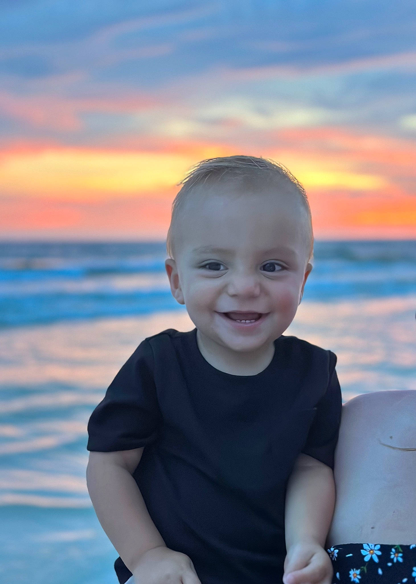 Layton joined the competition — help win amazing prizes! azure, baby_toddler_clothing, blue, chin, cloud, electric_blue, eye, face, flash_photography, fun, happy, head, horizon, joy, people_in_nature, person, skin, sky, smile, toddler