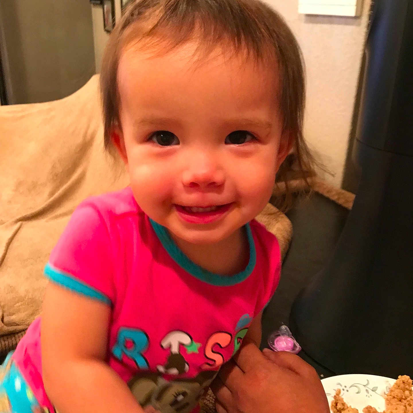 Kristina joined the competition — help win amazing prizes! arm, cheek, child, ear, eye, face, finger, forehead, girl, hand, head, human_hair_color, infant, mouth, nose, organ, play, product, skin, toddler