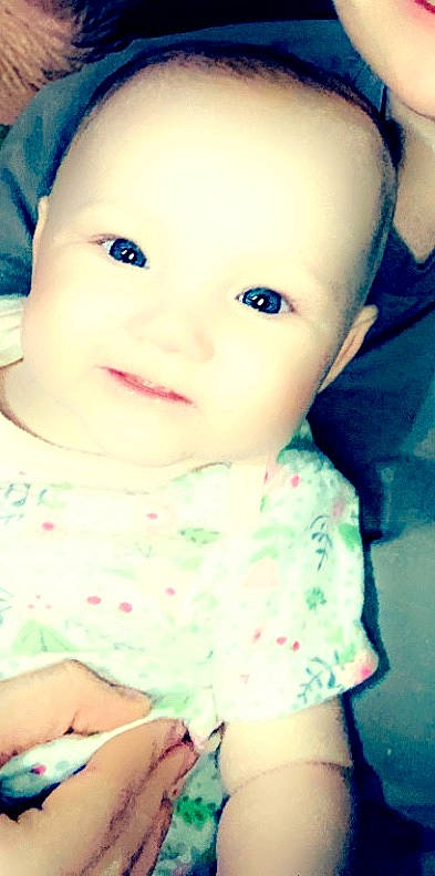 Addalyn is registered to the contest to win money with this photo: azure, baby_toddler_clothing, cheek, chin, dress, eyebrow, eyelash, facial_expression, forehead, head, human_body, lip, mouth, neck, nose, person, product, skin, sleeve, smile