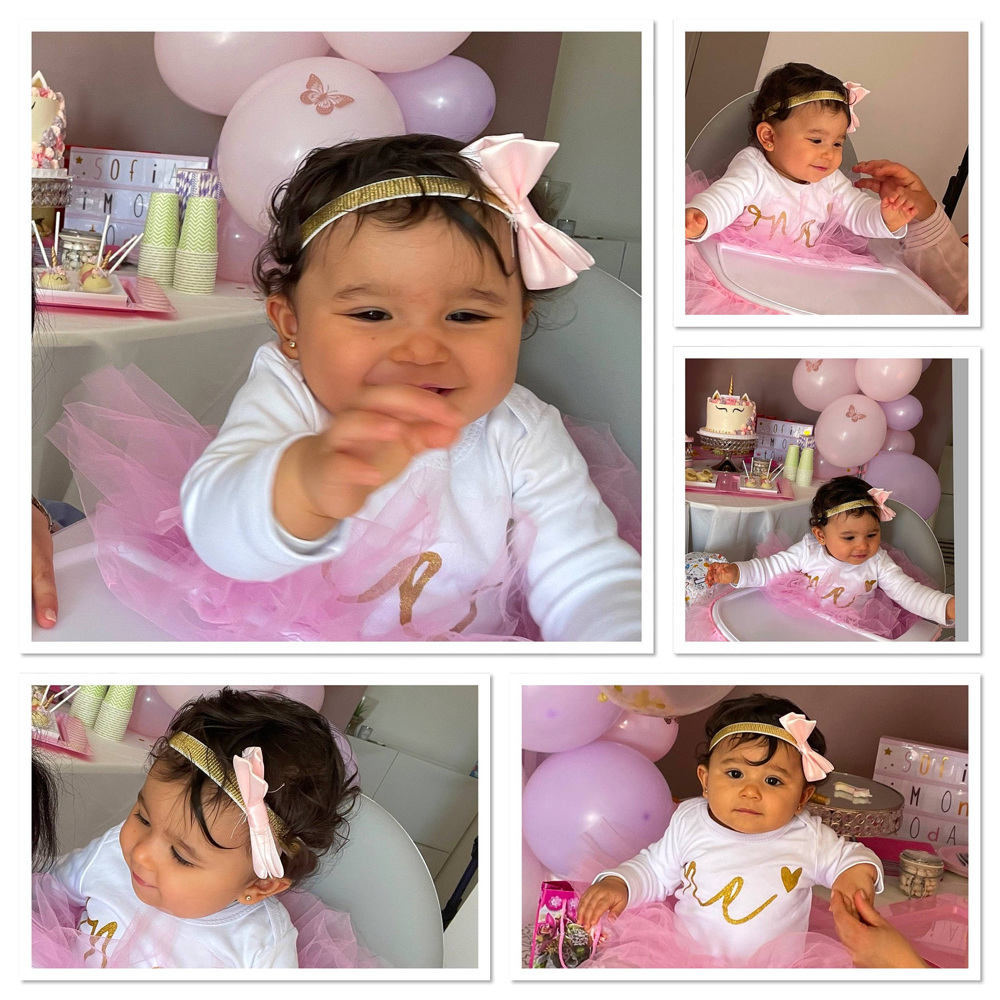 Sofia participe au concours pour gagner de l'argent avec cette photo : cheek, collage, ear, eyelash, facial_expression, gesture, happy, headwear, human, joy, magenta, material_property, neck, person, photograph, pink, product, purple, skin, sleeve