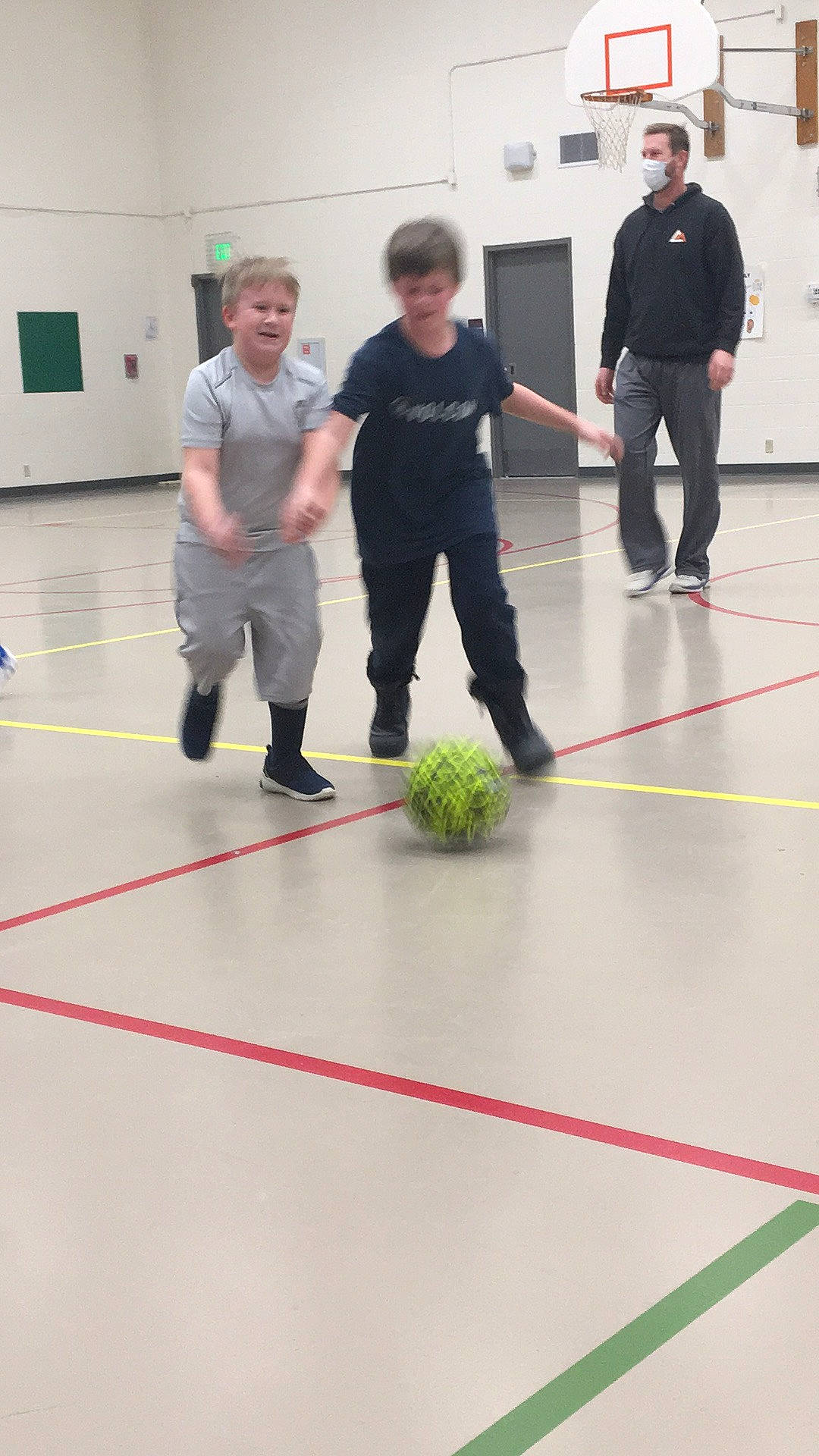 Markus joined the competition — help win amazing prizes! balance, ball_game, boot, competition_event, event, field_house, flooring, fun, futsal, indoor_games_and_sports, joint, joy, net, person, player, recreation, shorts, smile, sports, sports_equipment