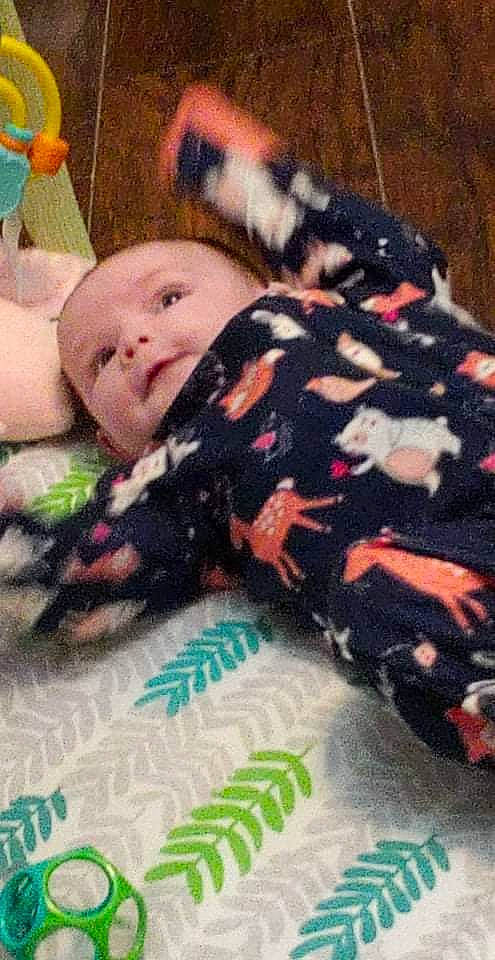 Amaryllis joined the competition — help win amazing prizes! baby, baby_products, baby_toddler_clothing, cheek, child, comfort, face, happy, head, linens, pattern, person, sleeve, smile, textile, toddler