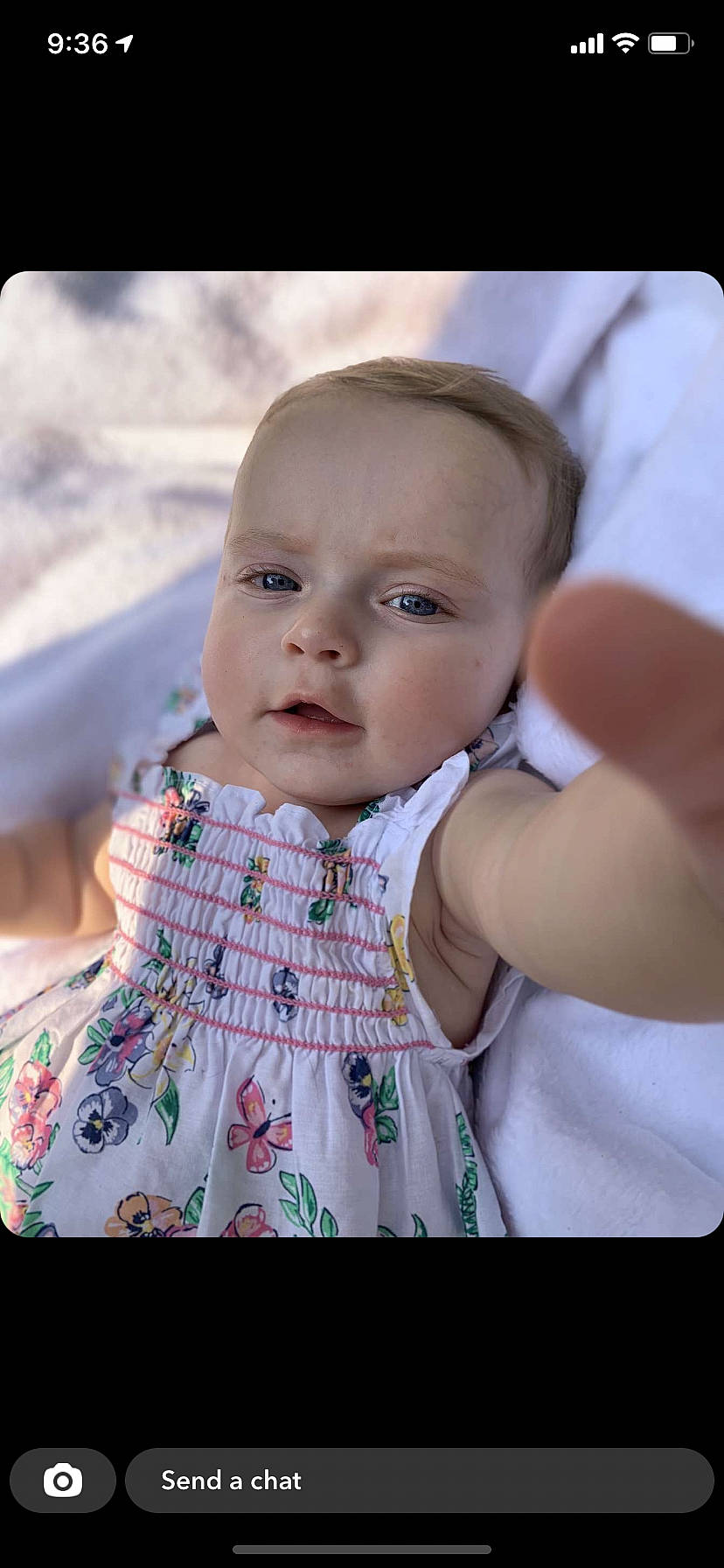 Timber joined the competition — help win amazing prizes! baby, baby_toddler_clothing, cheek, child, day_dress, dress, eyelash, flash_photography, formal_wear, hairstyle, happy, iris, lip, neck, pattern, person, shoulder, skin, sleeve, t_shirt
