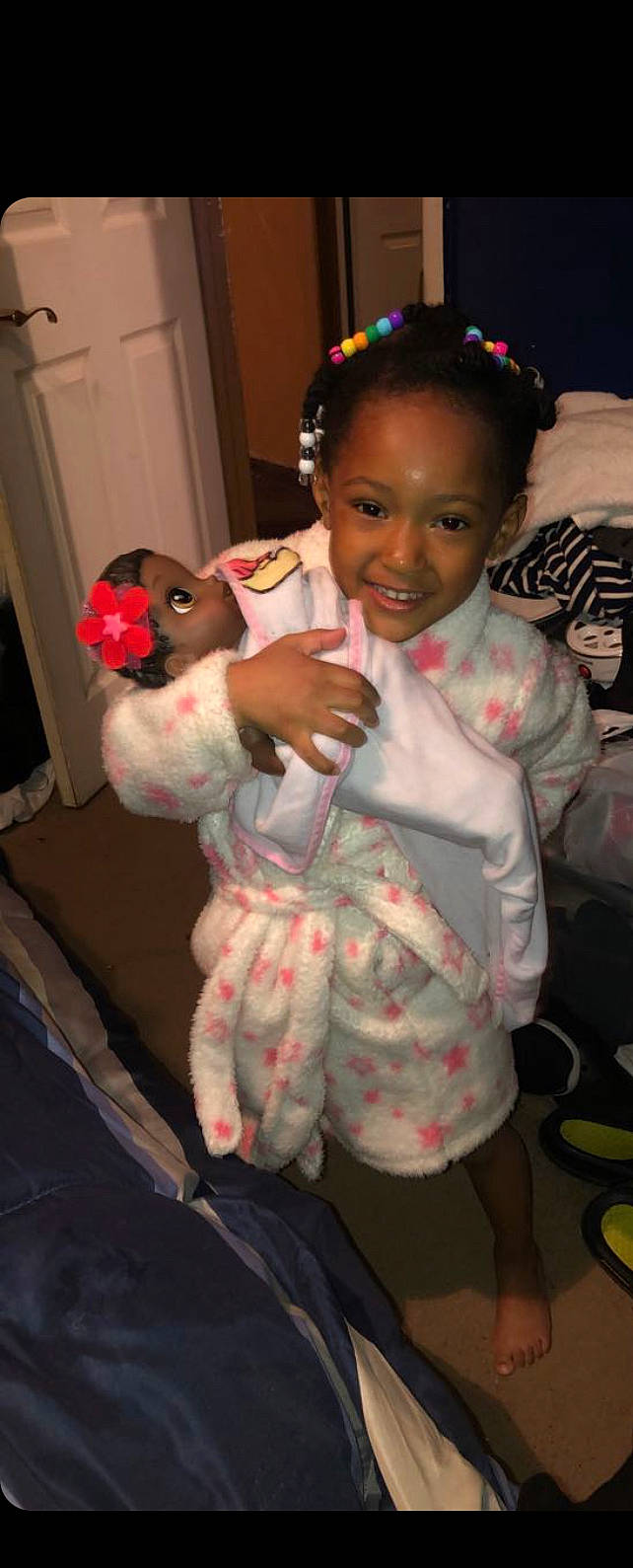 Aalaiyah joined the competition — help win amazing prizes! baby, cheek, child, costume, dog_breed, ear, joy, person, toddler