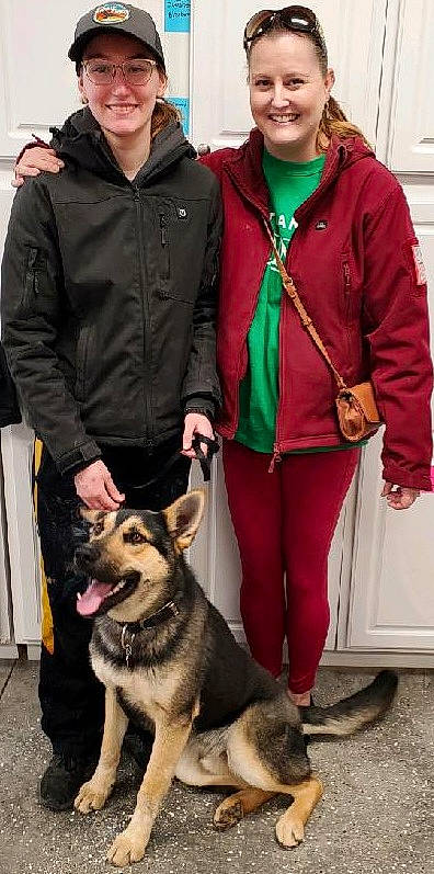 Max joined the competition — help win amazing prizes! belt, canidae, carnivore, clothing, companion_dog, dog, dog_breed, fashion_accessory, fawn, fur, german_shepherd_dog, hat, herding_dog, jacket, jewellery, leash, smile, snout, sporting_group, winter