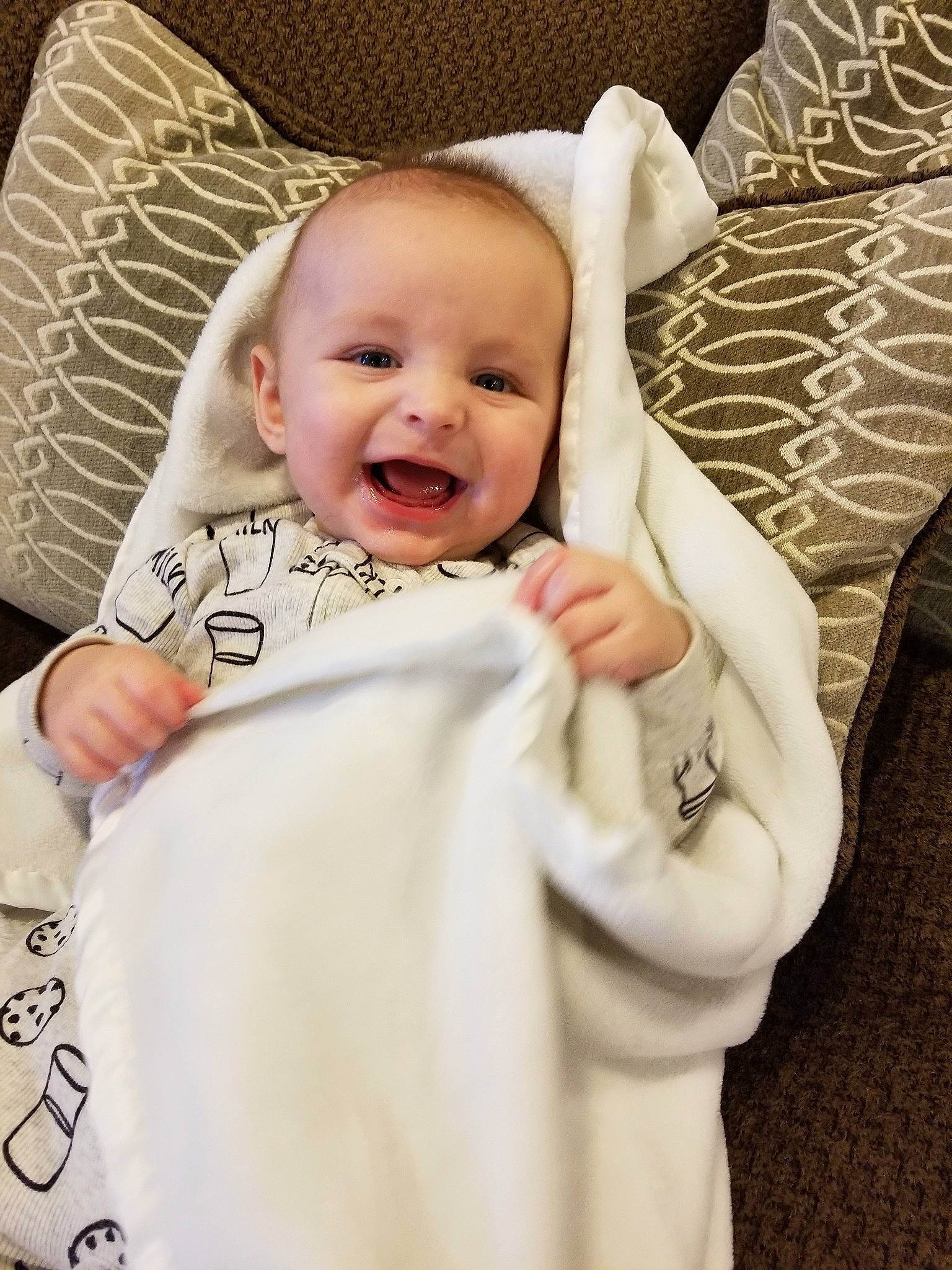 Maximilian is registered to the contest to win money with this photo: baby, baby_products, baby_sleeping, cheek, child, facial_expression, happy, person, product, skin, smile, toddler