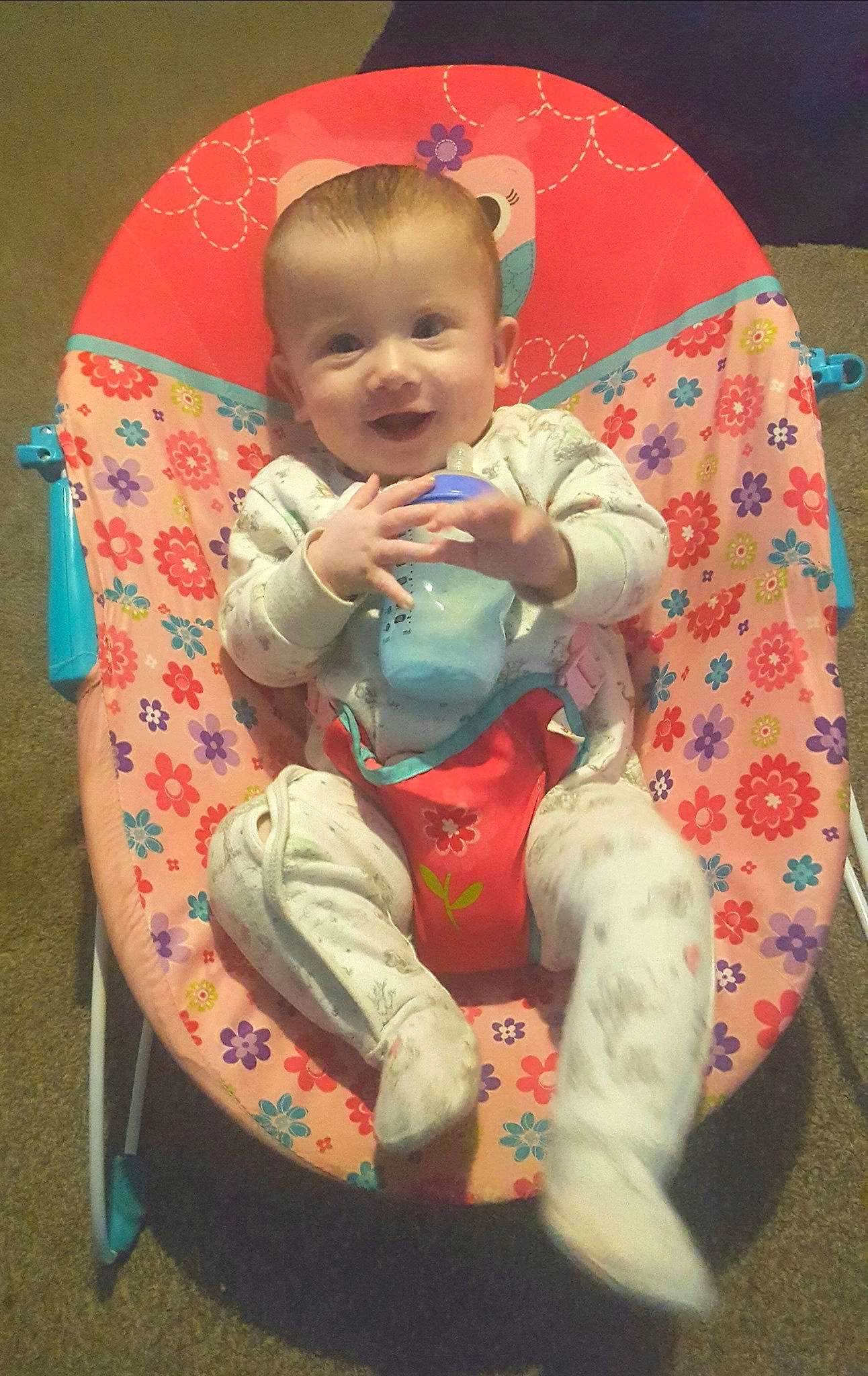 Lacey-mae is registered to the contest to win money with this photo: baby, cheek, child, person, sitting, toddler