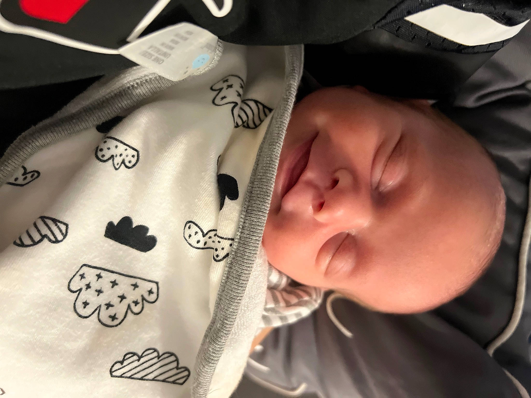 Lucca is registered to the contest to win money with this photo: baby, baby_toddler_clothing, beauty, cheek, comfort, cool, eyebrow, facial_expression, finger, happy, mammal, mouth, nose, person, product, skin, sleeve, smile, textile, toddler