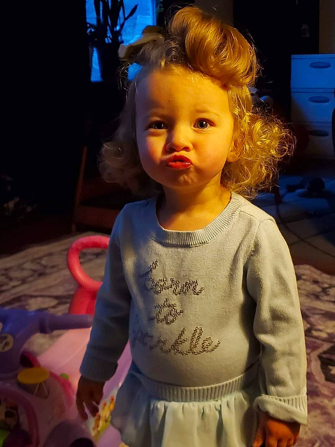 Cadence joined the competition — help win amazing prizes! baby_toddler_clothing, cheek, chin, cool, eye, eyelash, face, hair, hairstyle, happy, head, home_appliance, human_body, iris, neck, person, shoulder, skin, sleeve, smile