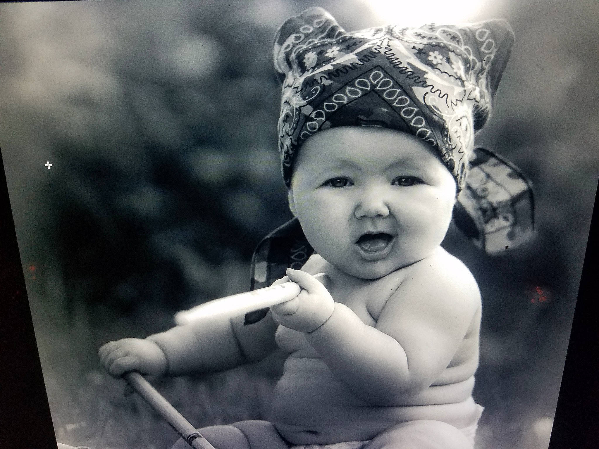Blakelynn is registered to the contest to win money with this photo: baby, beanie, black_and_white, cap, child, child_model, cloud, hand, happy, headgear, headwear, knit_cap, monochrome, monochrome_photography, person, photograph, photography, portrait_photography, smile, snapshot