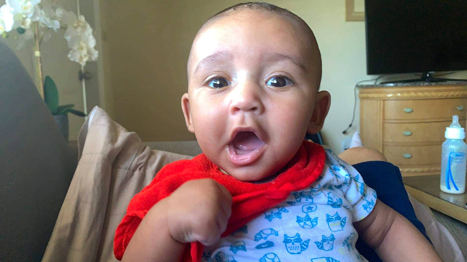 Armoni joined the competition — help win amazing prizes! arm, cabinetry, cheek, comfort, drawer, dresser, ear, eyebrow, eyelash, finger, gesture, happy, head, iris, jaw, mouth, neck, nose, person, skin