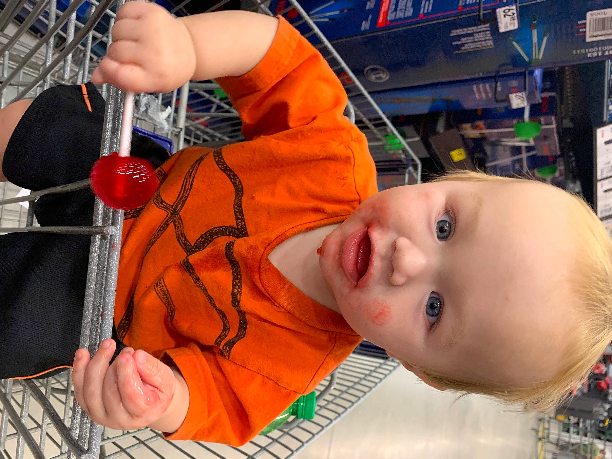 Nick is registered to the contest to win money with this photo: baby, child, nose, person, toddler