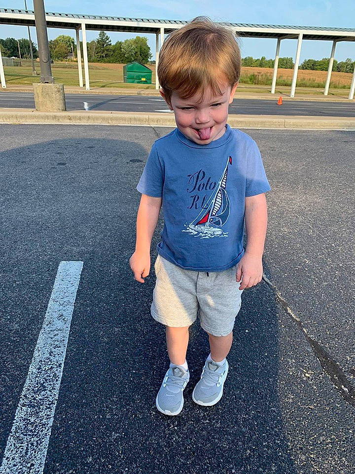 Kaizer joined the competition — help win amazing prizes! asphalt, blue, child, cool, denim, footwear, fun, jeans, joy, leg, person, plant, play, shoe, shorts, smile, snapshot, standing, summer, t_shirt