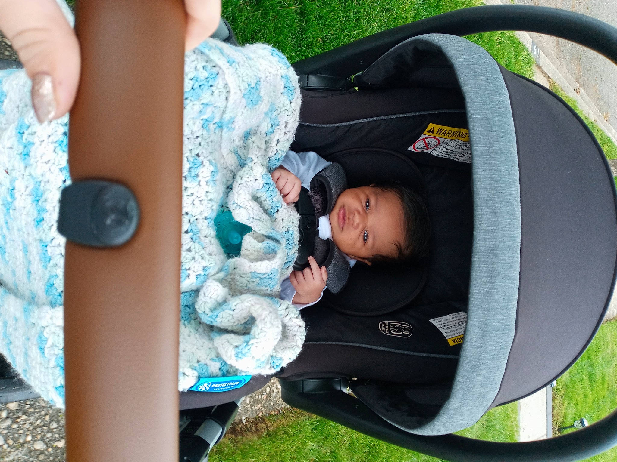 Justice joined the competition — help win amazing prizes! auto_part, baby, baby_carriage, baby_products, baby_toddler_clothing, blue, child, comfort, electric_blue, fun, grass, green, hat, leisure, people, person, plant, product, recreation, toddler