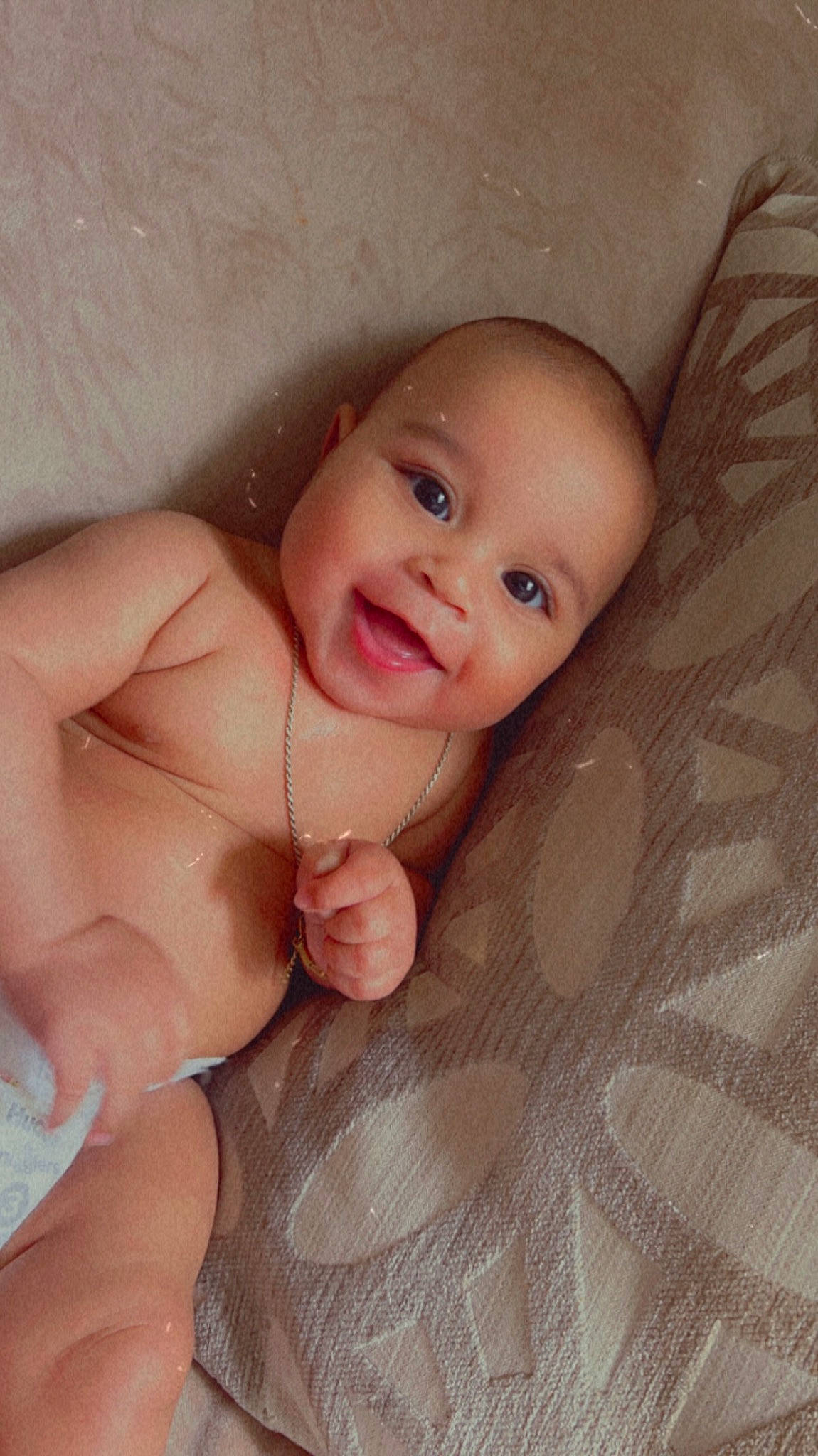 Kendrick joined the competition — help win amazing prizes! baby, bathing, cheek, eye, eyebrow, finger, gesture, hair, happy, head, human_body, iris, lip, mouth, nose, person, skin, smile, stomach, thumb