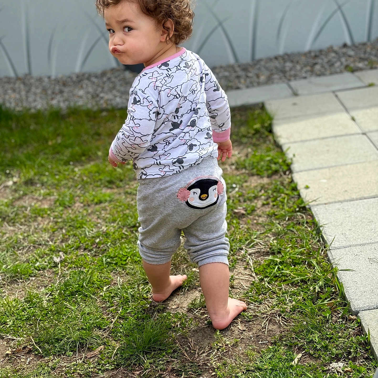 Avianna is registered to the contest to win money with this photo: backyard, bodypart, boy, child, clothing, face, finger, grass, head, lawn, male, nature, outdoors, pants, person, photography, plant, portrait, shorts, yard