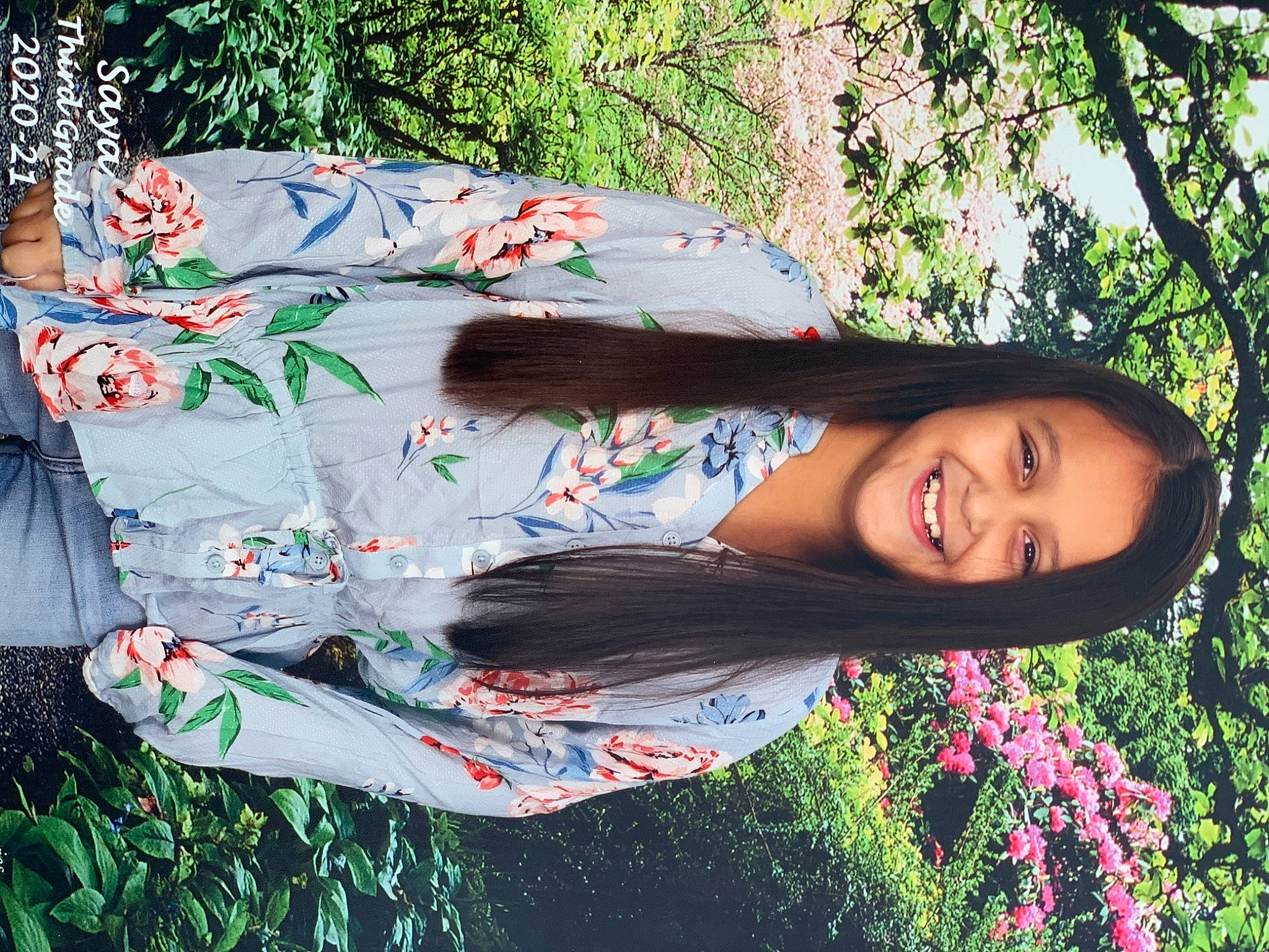 Saya is registered to the contest to win money with this photo: beauty, black_hair, botany, brown_hair, fashion_accessory, flower, glasses, grass, happy, joy, leaf, long_hair, pattern, person, photo_shoot, photography, plant, smile, spring, summer