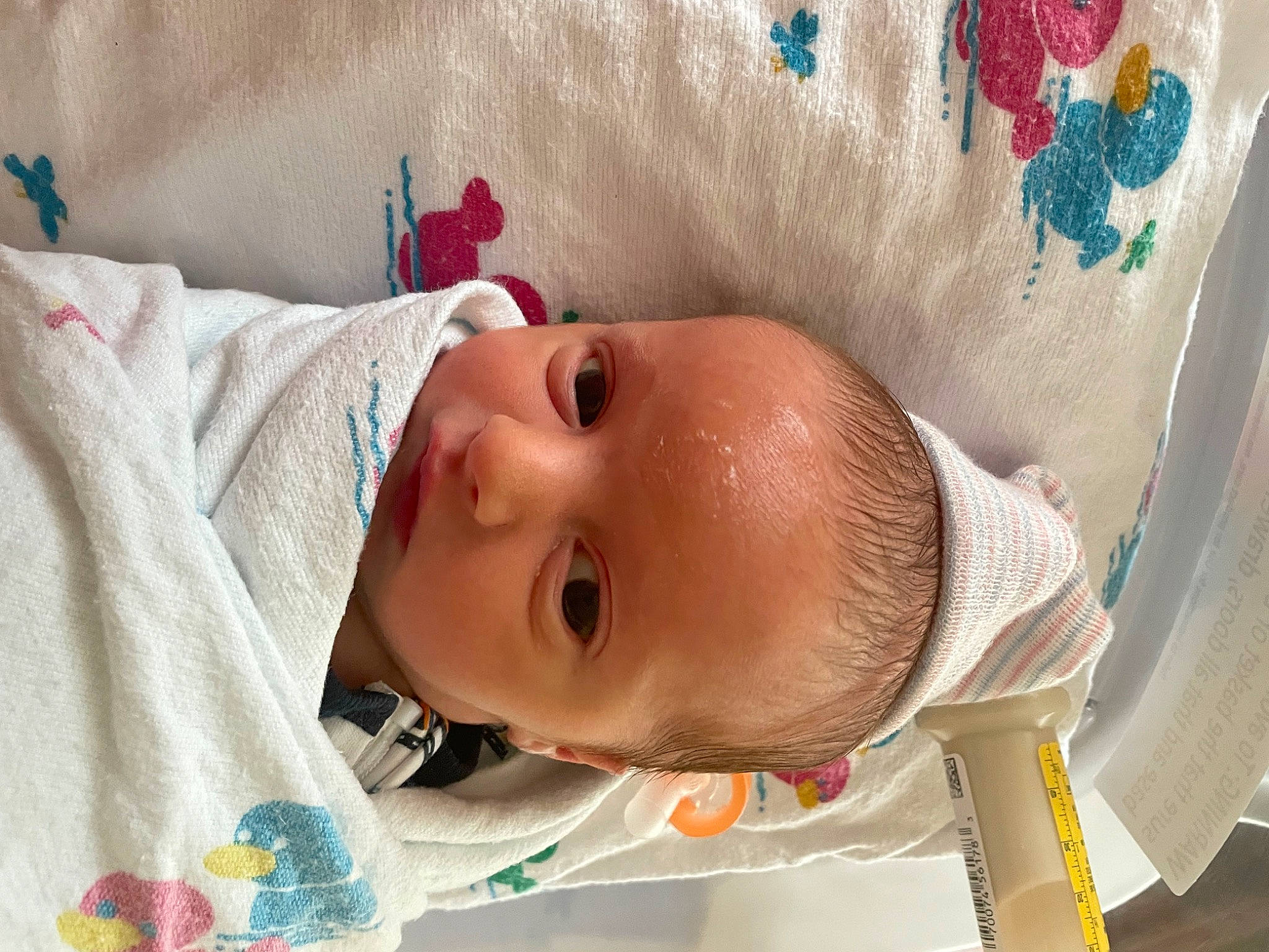 Huxley joined the competition — help win amazing prizes! baby, baby_products, baby_safety, baby_toddler_clothing, cheek, child, comfort, eyebrow, face, happy, hat, headgear, iris, linens, nose, person, product, skin, sleeve, smile