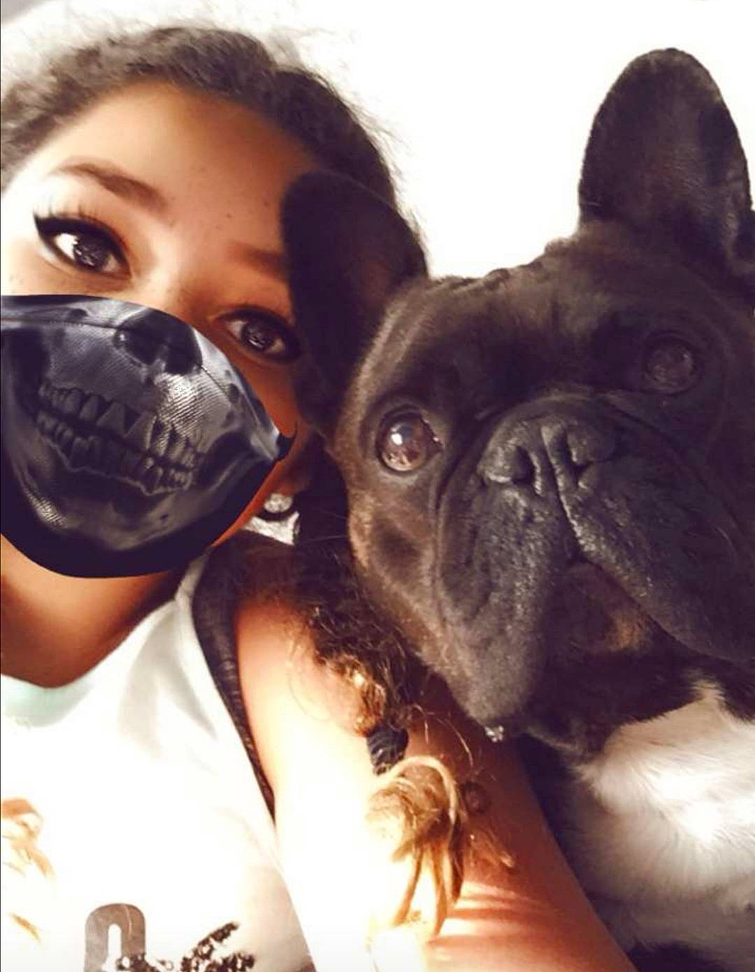 Djay participe au concours pour gagner de l'argent avec cette photo : canidae, carnivore, companion_dog, dog, dog_breed, fawn, french_bulldog, mammal, non_sporting_group, organ, pug, puppy, puppy_love, skin, sleeveless_shirt, snout, toy_dog, vertebrate, working_animal, wrinkle