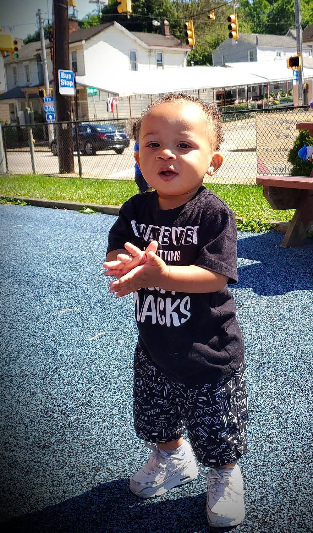 Hayden joined the competition — help win amazing prizes! child, cool, fun, happy, head, people, person, photography, plant, play, recreation, smile, snapshot, summer, t_shirt, toddler, tree, vacation, water