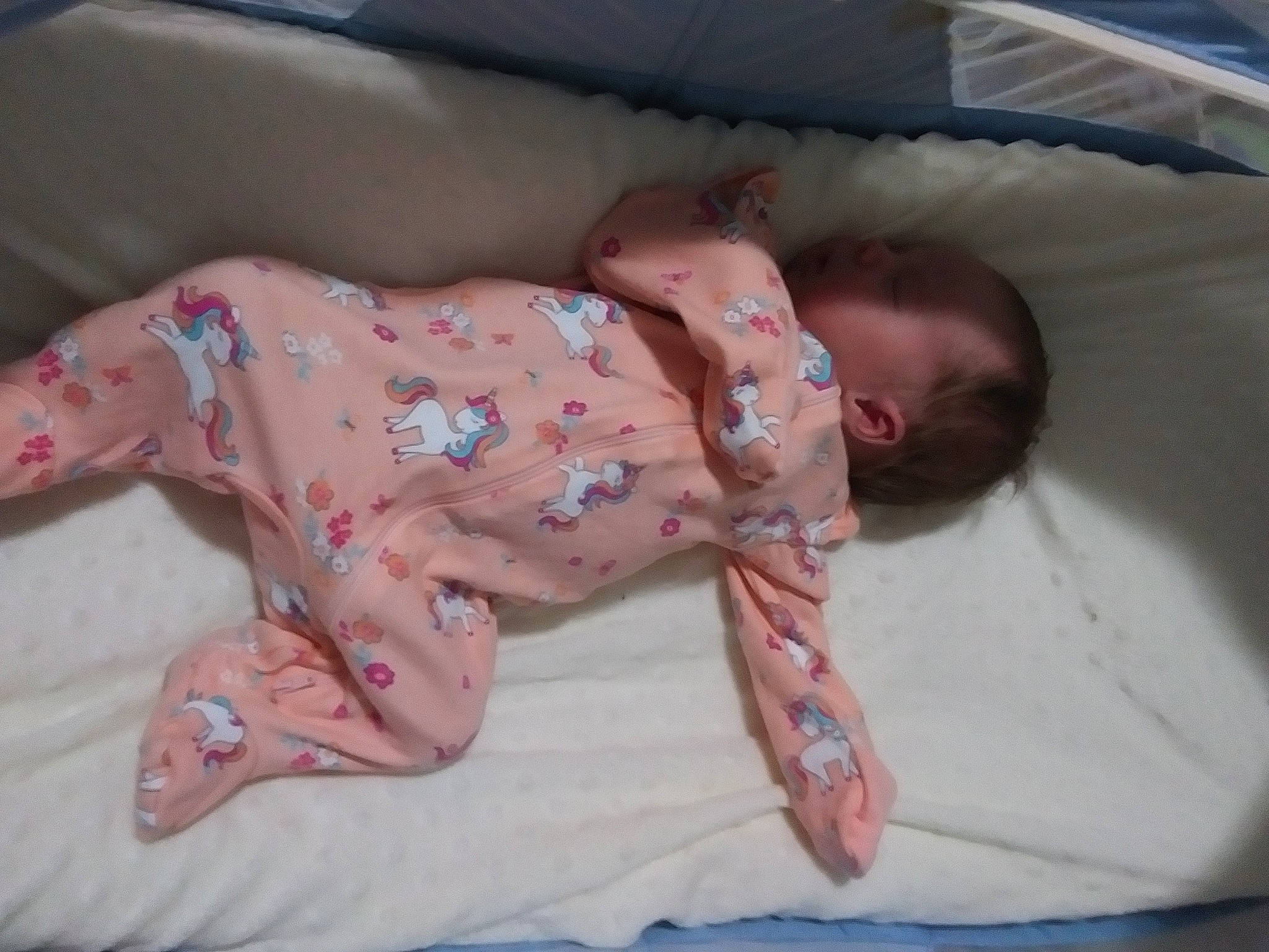 Heather joined the competition — help win amazing prizes! baby, baby_products, baby_safety, baby_sleeping, baby_toddler_clothing, bed, bedding, bedtime, comfort, fun, head, infant_bed, linens, nap, pattern, person, pink, room, sleep, sleeve