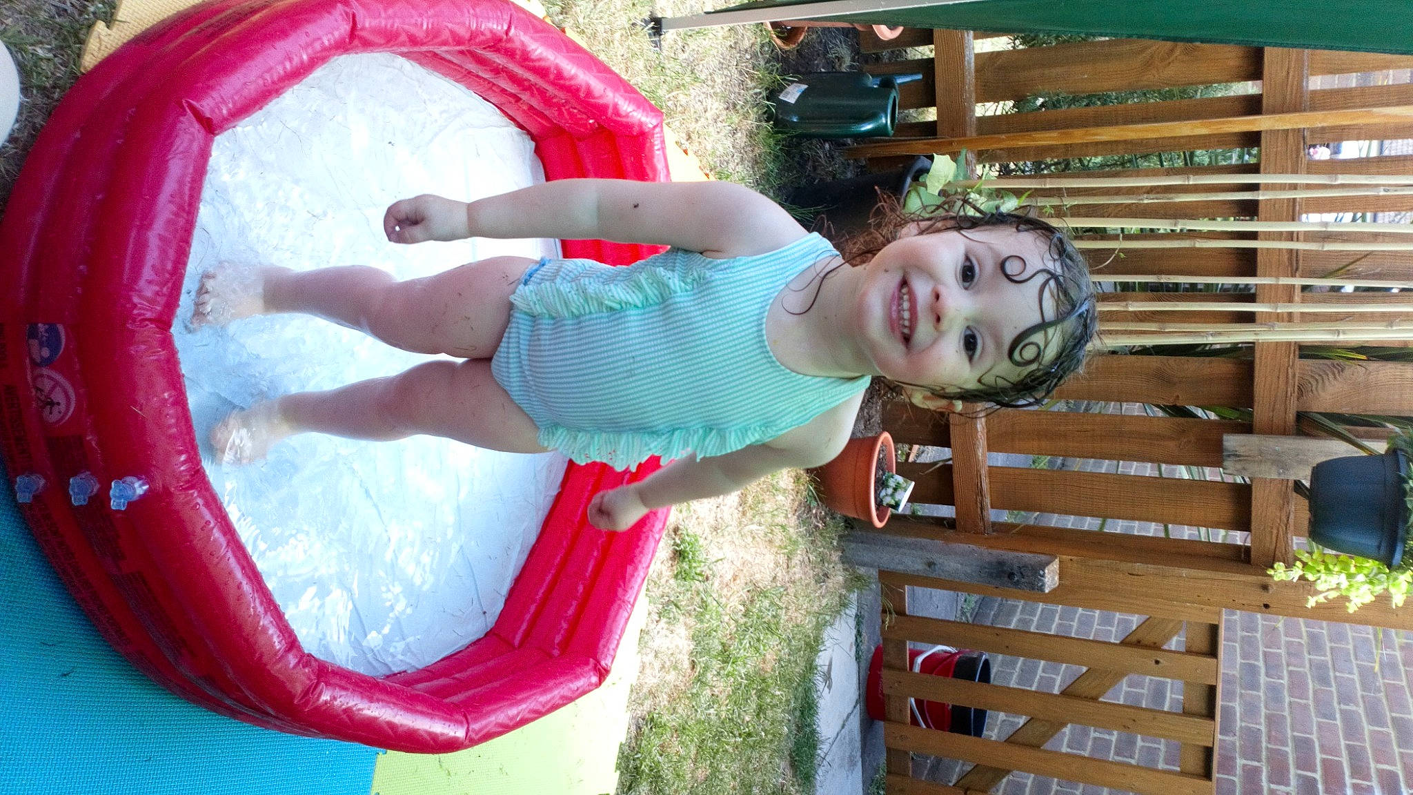 Aria-rose is registered to the contest to win money with this photo: baby_toddler_clothing, child, chute, circle, fun, green, happy, hardwood, joy, leisure, lumber, magenta, organ, person, play, recreation, smile, snapshot, toddler, vacation